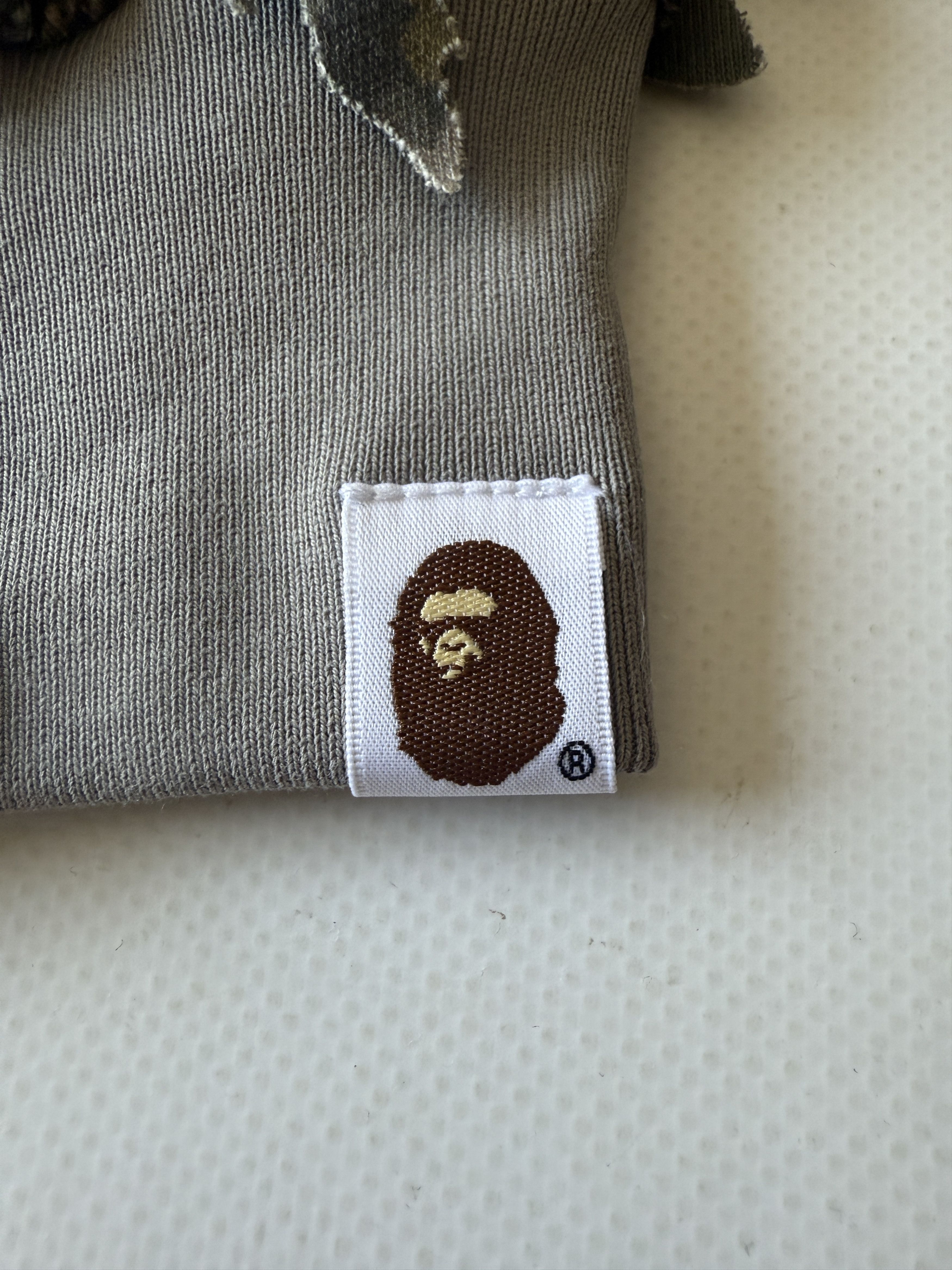 Bape BAPE TREE EDGE LASER CUT CROPPED SHARK FULL ZIP HOODIE Size US XL / EU 56 / 4 - 12 Thumbnail