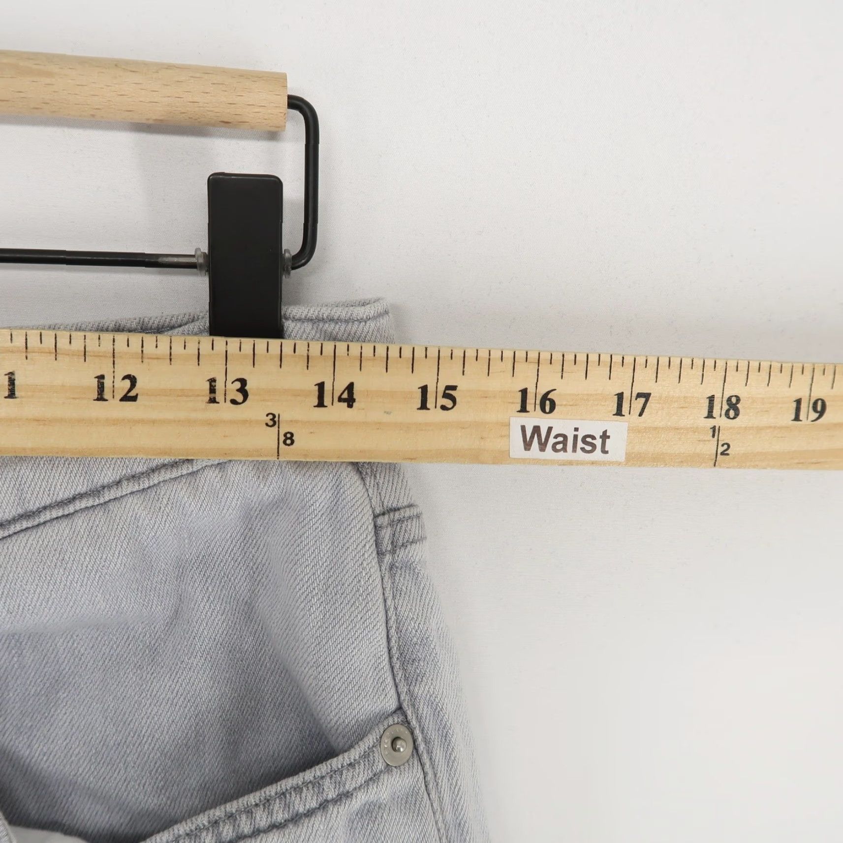 Everlane Everlane Jeans Womens 28 Regular Gray 100% Cotton Denim Size 28" / US 6 / IT 42 - 4 Thumbnail