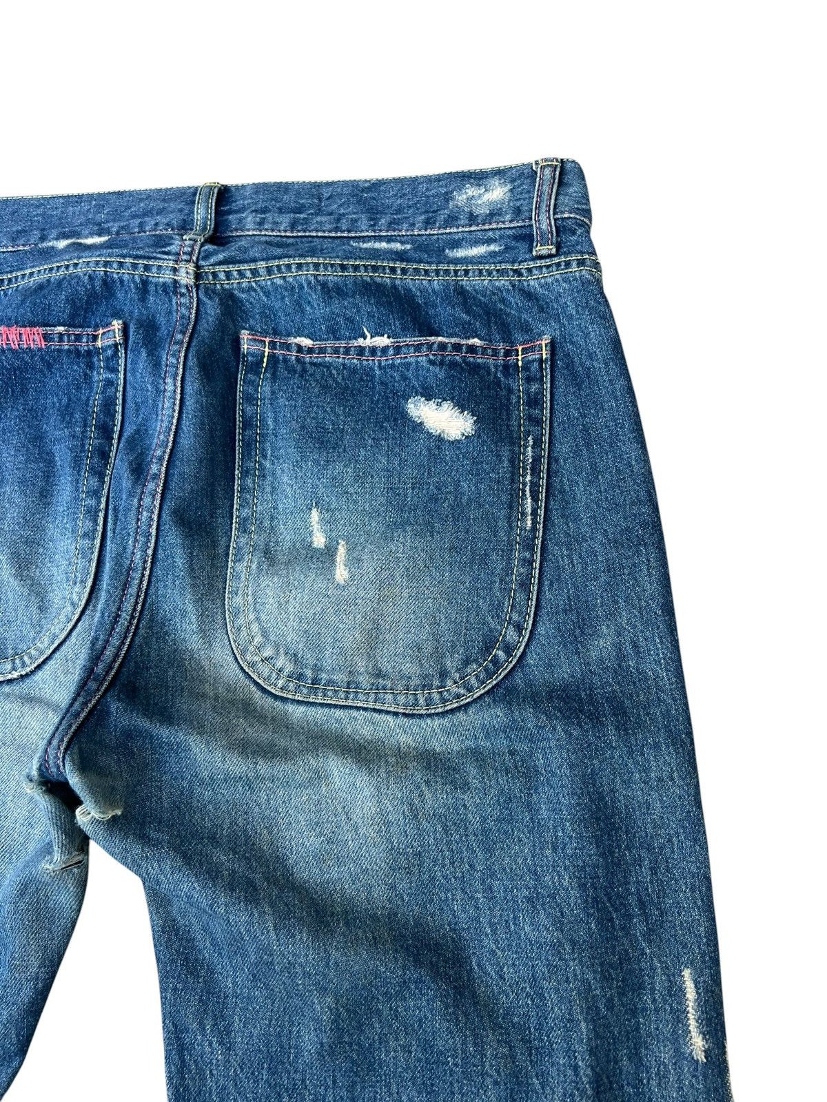 Tsumori Chisato Tsumori Chisato Japan Rips Distress Denim Trashed Jeans Size US 32 / EU 48 - 19 Thumbnail
