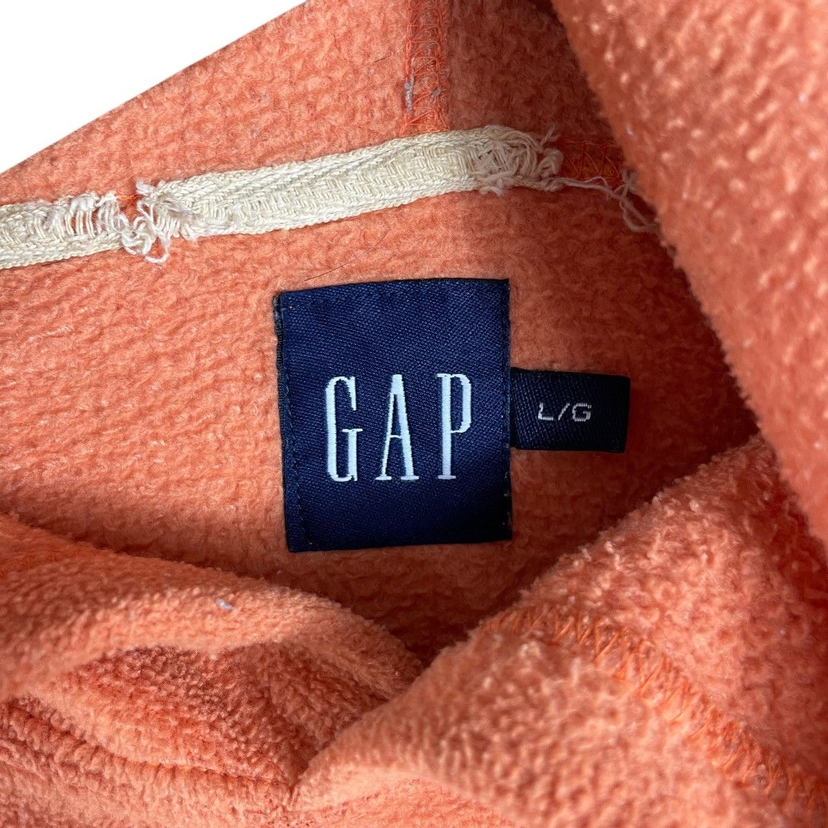 Gap Vintage GAP Fleece Hoodie Pullovee Sweatshirt Size US L / EU 52-54 / 3 - 7 Thumbnail