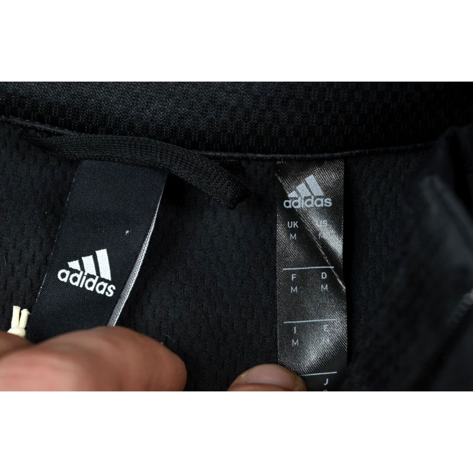 Adidas Adidas Sweatshirt 1/4 Zip Mens Medium Black Long Sleeve Pullover Gym Shirt Size US M / EU 48-50 / 2 - 7 Thumbnail