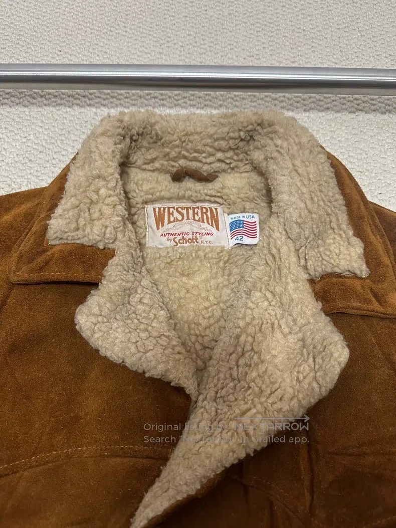 Schott Schott Western farmer fur coat Size US XL / EU 56 / 4 - 3 Thumbnail