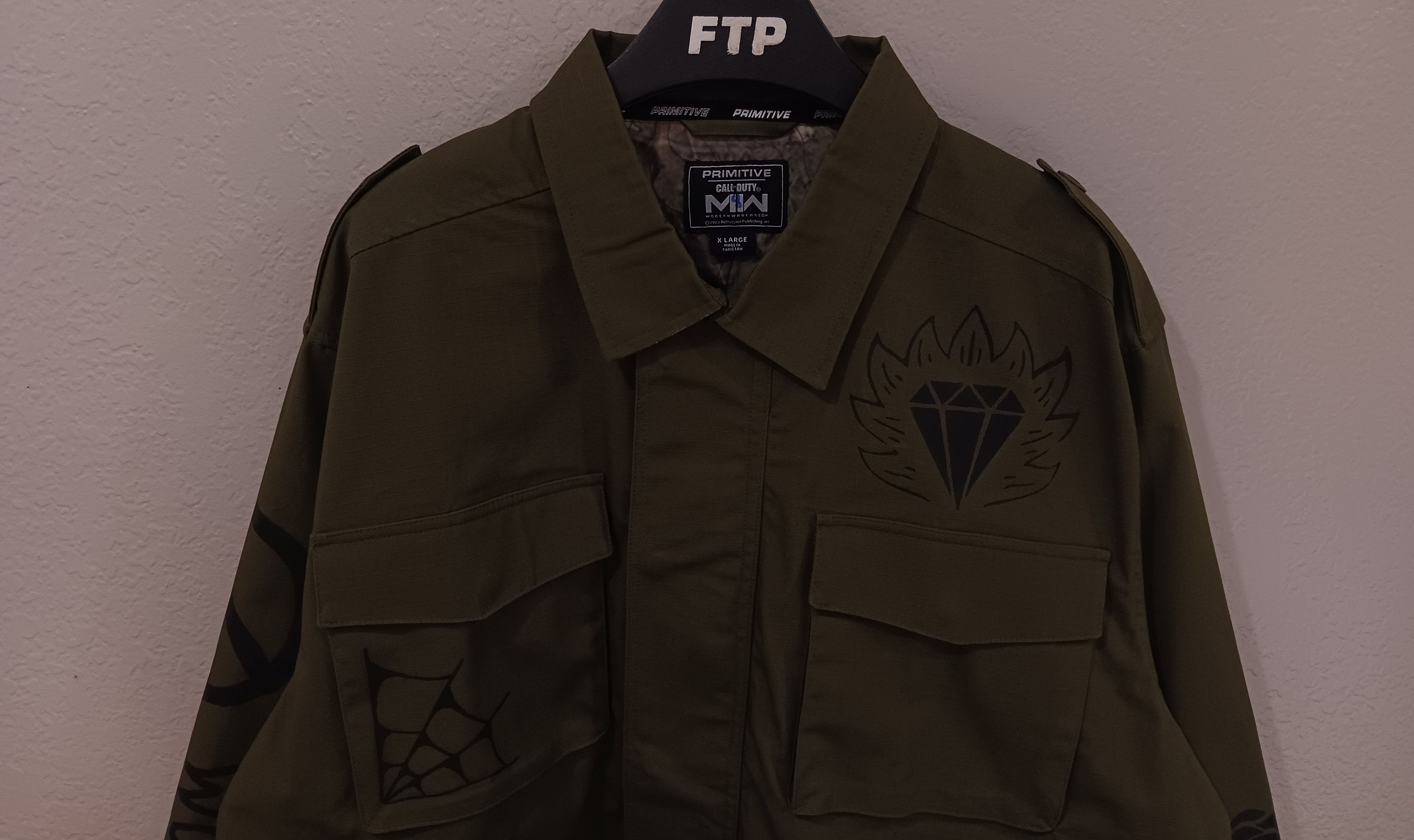Primitive Primitive Call Of Duty Modern Warfare Military Jungle Jacket Size US XL / EU 56 / 4 - 5 Thumbnail