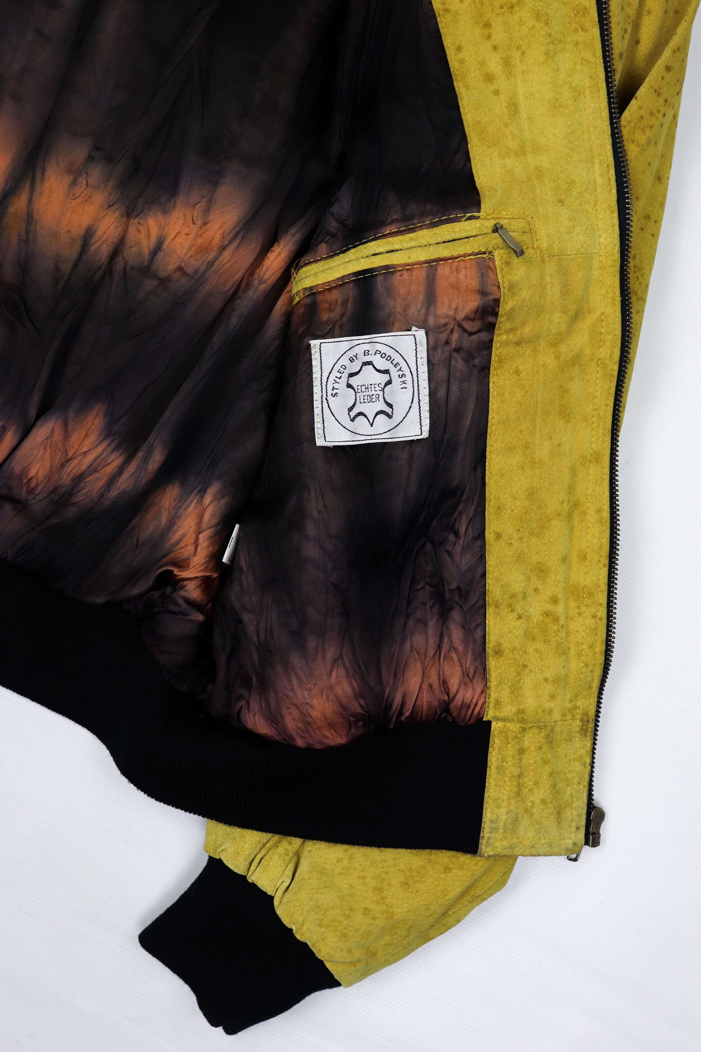 NFL ​​Glenwood Gators Vintage 90s Distressed Suede Bomber Jacket Size US M / EU 48-50 / 2 - 21 Thumbnail