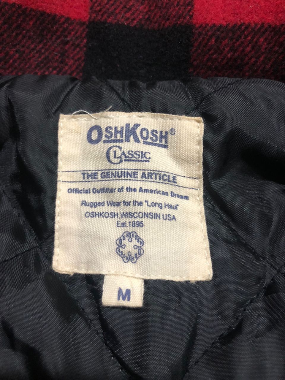 Oshkosh Oshkosh Classic Red Plaid Winter Jacket Size US M / EU 48-50 / 2 - 16 Thumbnail