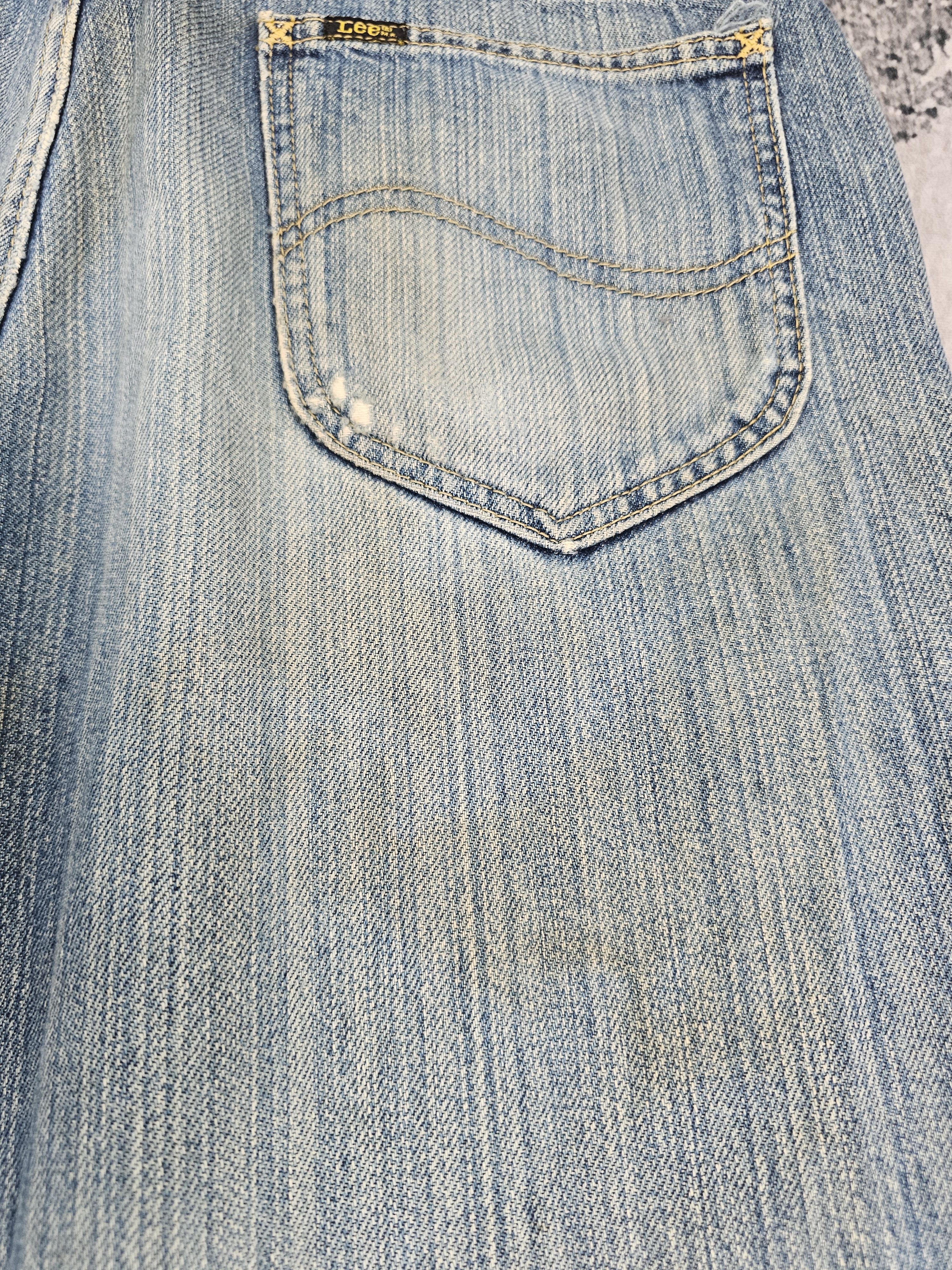 Lee Vintage LEE RIDERS Ripped Workwear Jeans JB0244 Size 33x32.5 Size US 33 - 4 Thumbnail