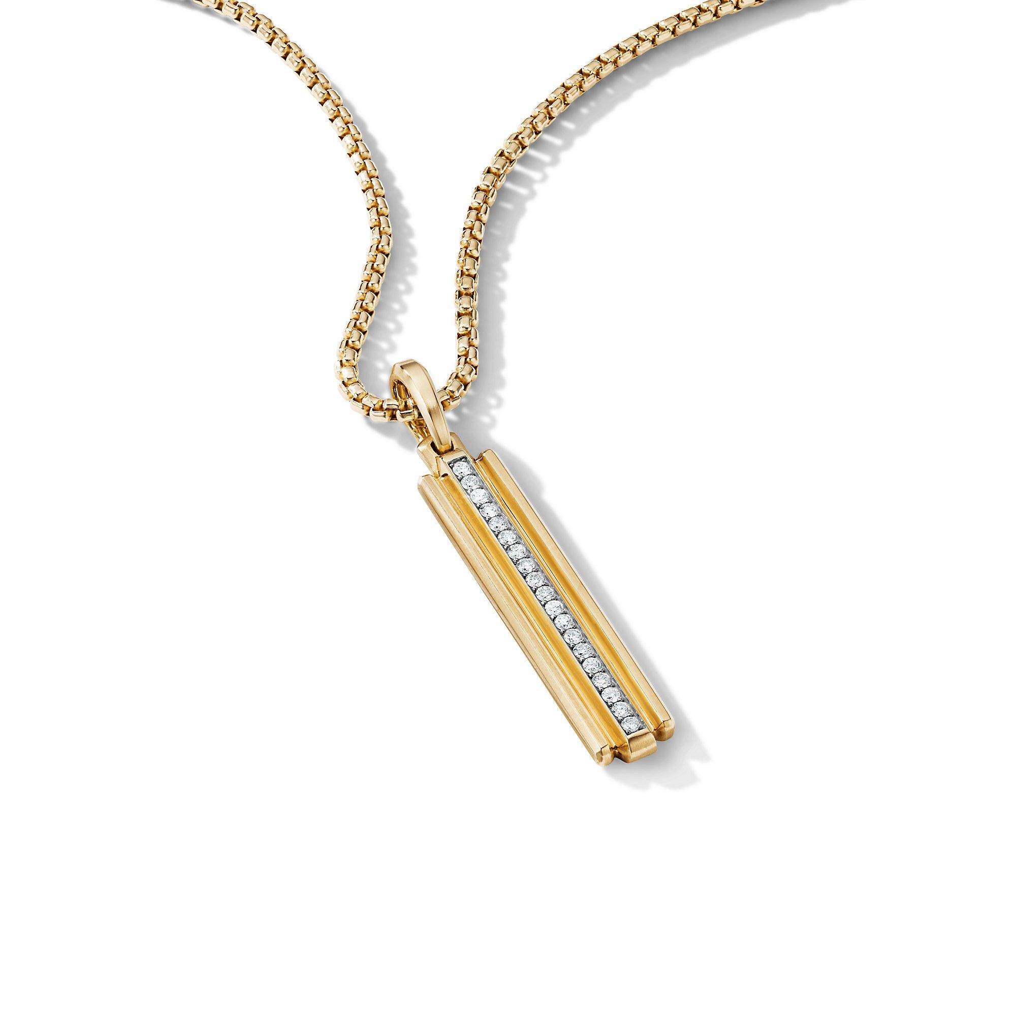 David Yurman o1w1db10526 D25358M /Size 10/Deco Ingot Tag in Golden Size ONE SIZE - 2 Thumbnail