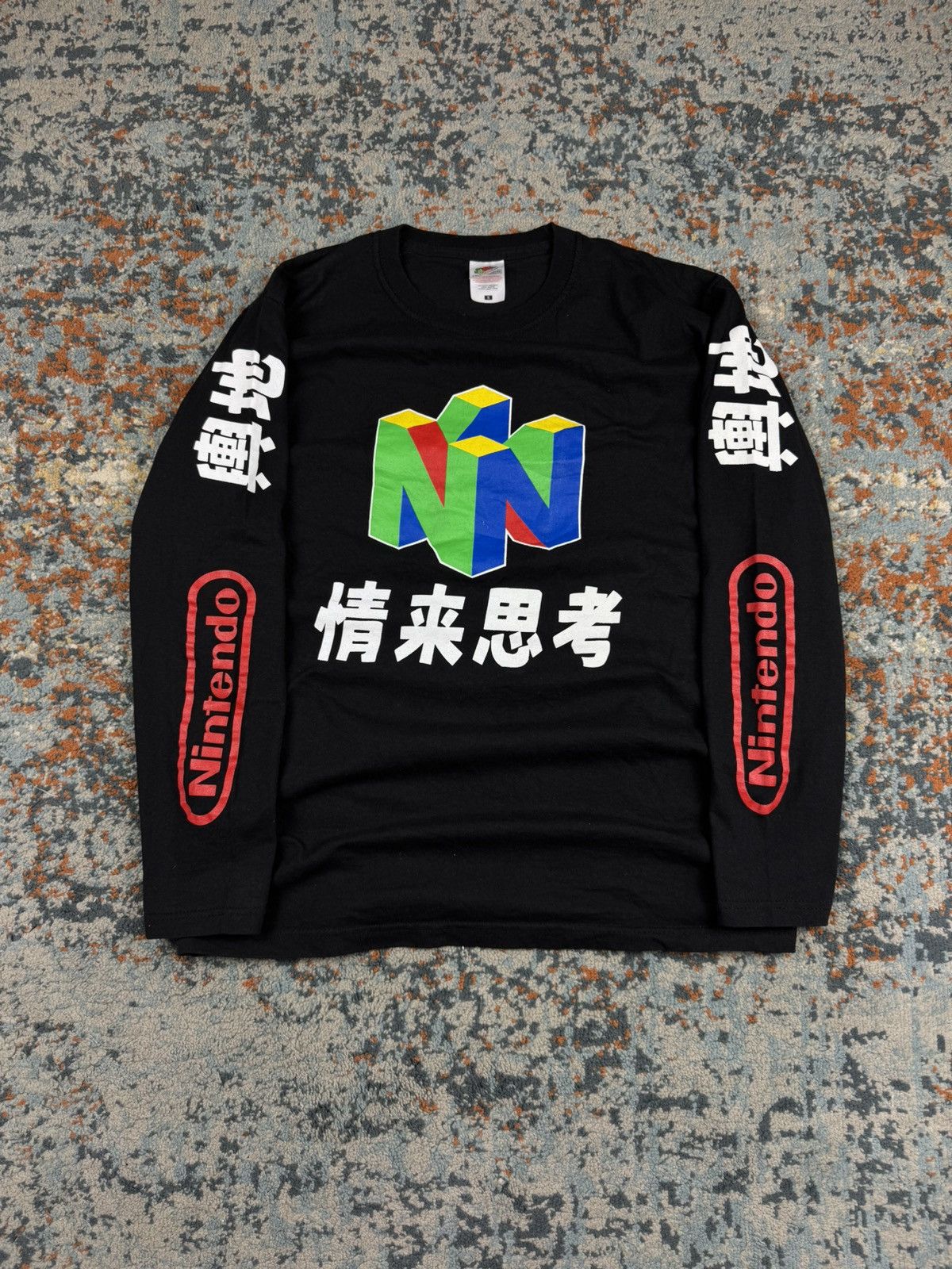 Vintage Vintage Y2K Nintendo 64 long sleeve sad boys yung lean drain Size US S / EU 44-46 / 1 - 1 Thumbnail