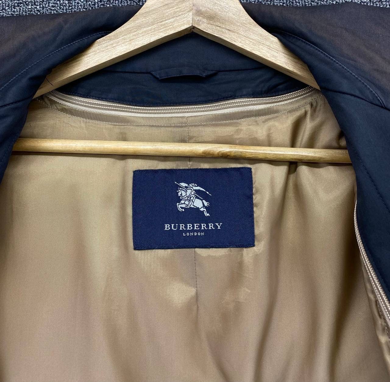Burberry × Vintage Vintage Burberry London Nova Check Rare Coat Jacket Size US L / EU 52-54 / 3 - 9 Thumbnail