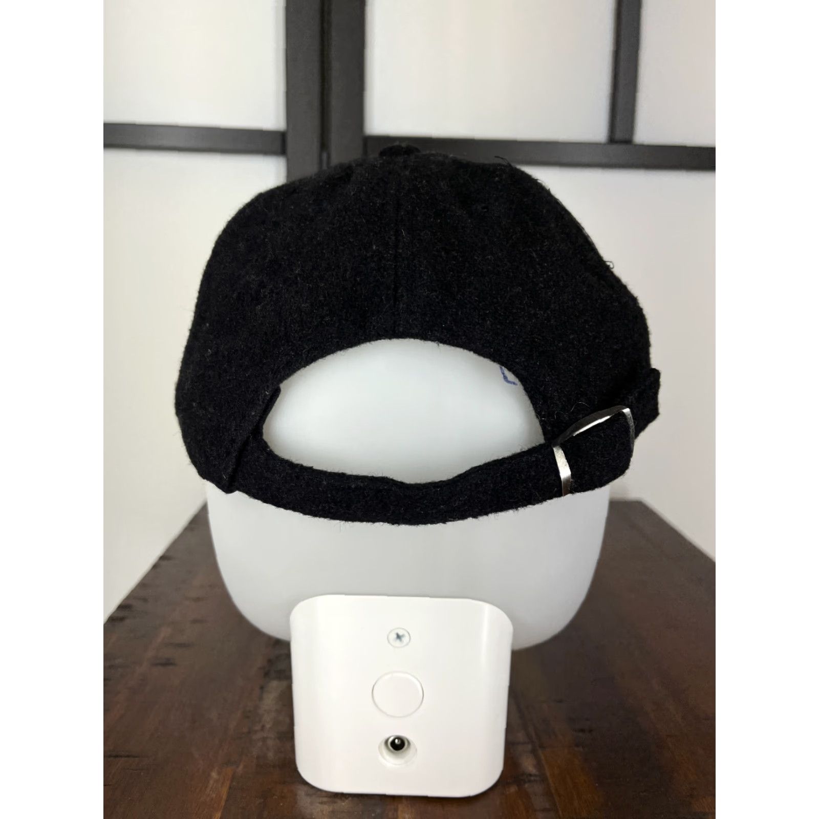 Victoria's Secret Victoria's Secret Hat Cap Strap Back Adult One Size Black PINK Wool Blend Size ONE SIZE - 7 Thumbnail