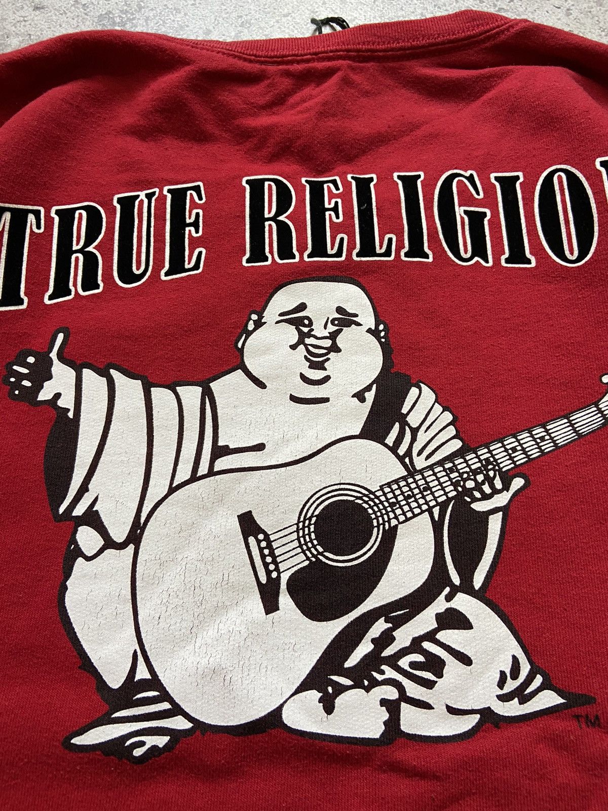 True Religion True Religion Big Logo Buddha Sweatshirt Vintage Size US XL / EU 56 / 4 - 2 Thumbnail