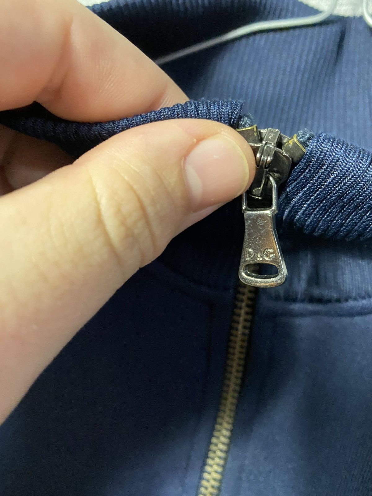 Dolce & Gabbana × Vintage Vintage Dolce & Gabbana Zip Pullover D&G Size S / US 4 / IT 40 - 3 Thumbnail