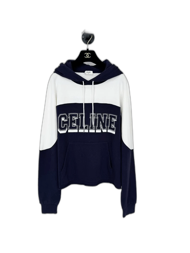 Celine Celine Hooded Sweatshirt with Logo Size S / US 4 / IT 40 - 1 Thumbnail