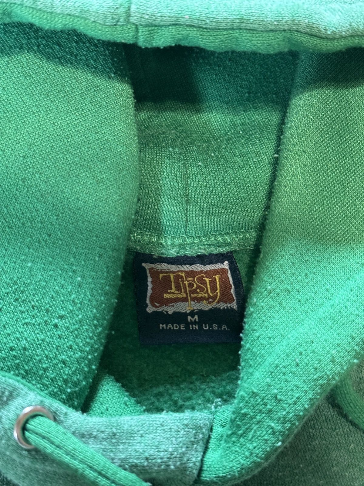 Vintage Vintage 90s Cook Forest Two Tone Green Sweatshirt Hoodie Size US M / EU 48-50 / 2 - 3 Thumbnail