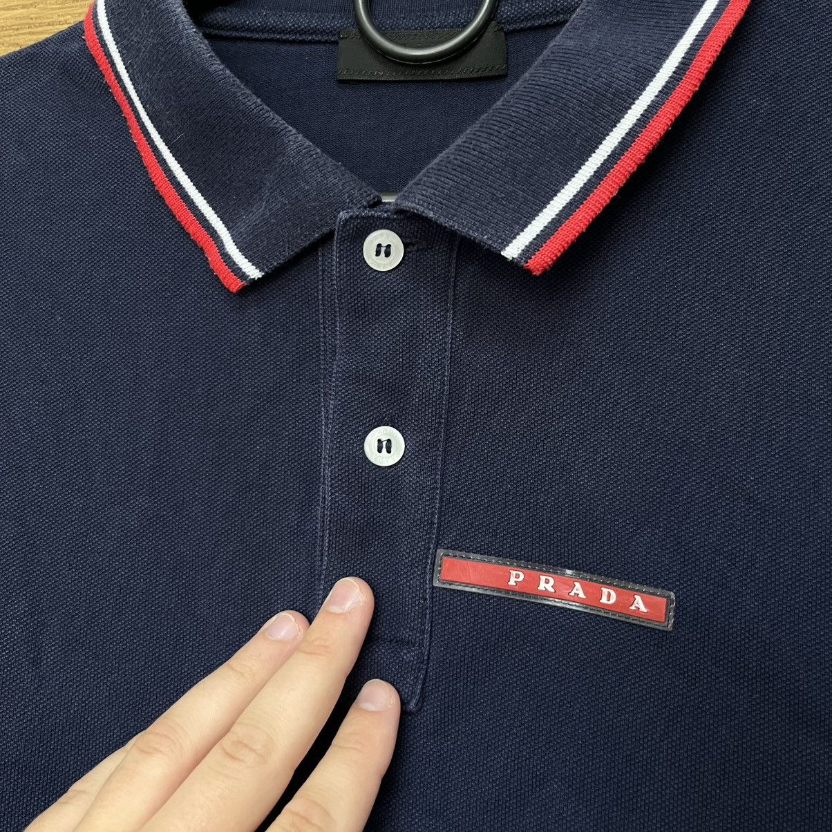 Prada Prada Polo t-shirt Size US XL / EU 56 / 4 - 4 Thumbnail
