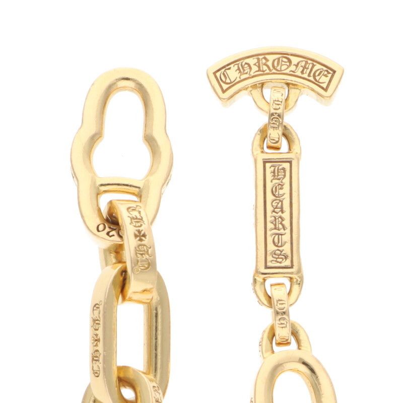 Chrome Hearts Chrome Hearts 22K Paper E Chain Bracelet - 7 Inch Size ONE SIZE - 3 Thumbnail