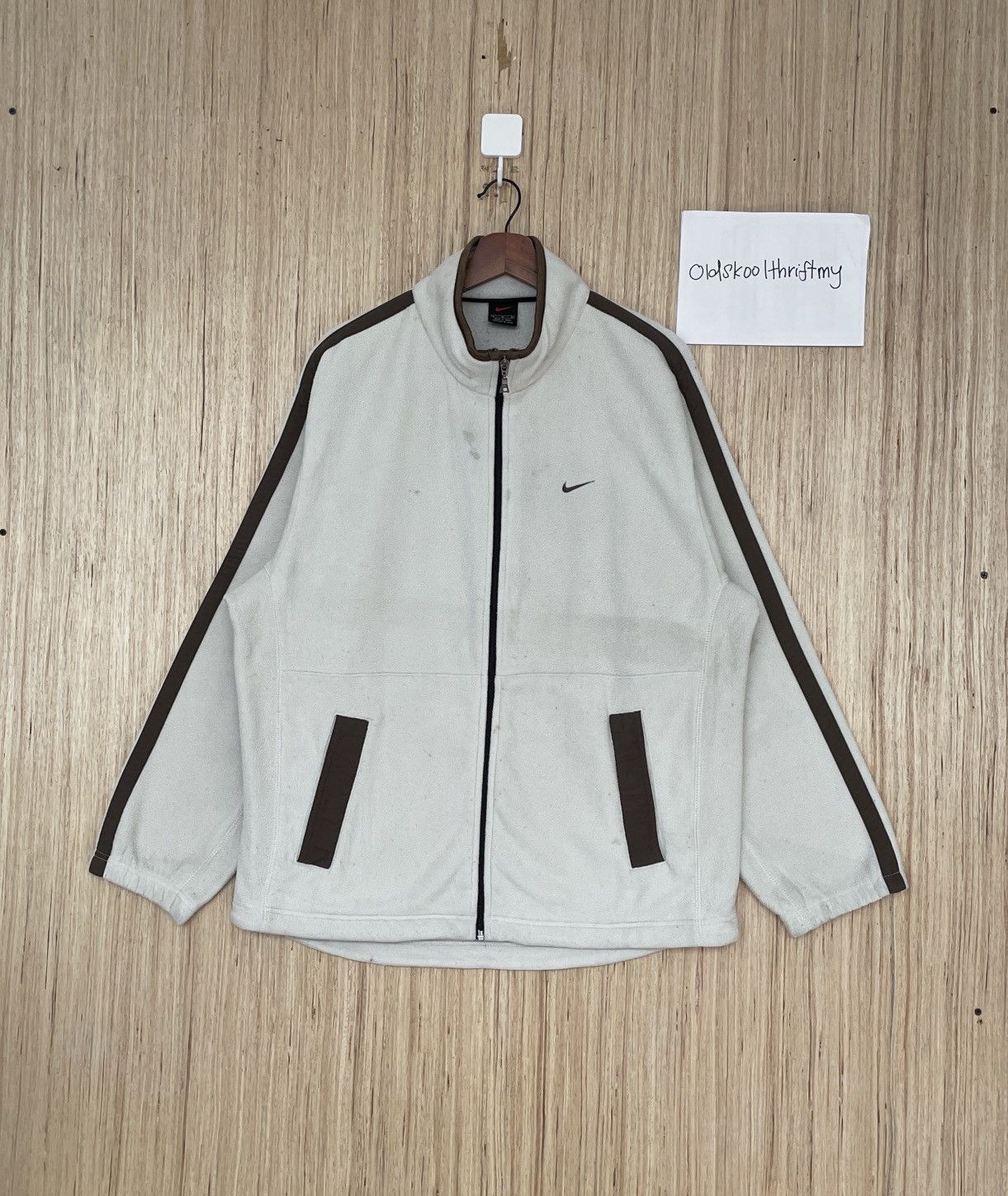 Nike × Vintage Vintage Brand Nike Fleece 2000s Size US L / EU 52-54 / 3 - 1 Thumbnail
