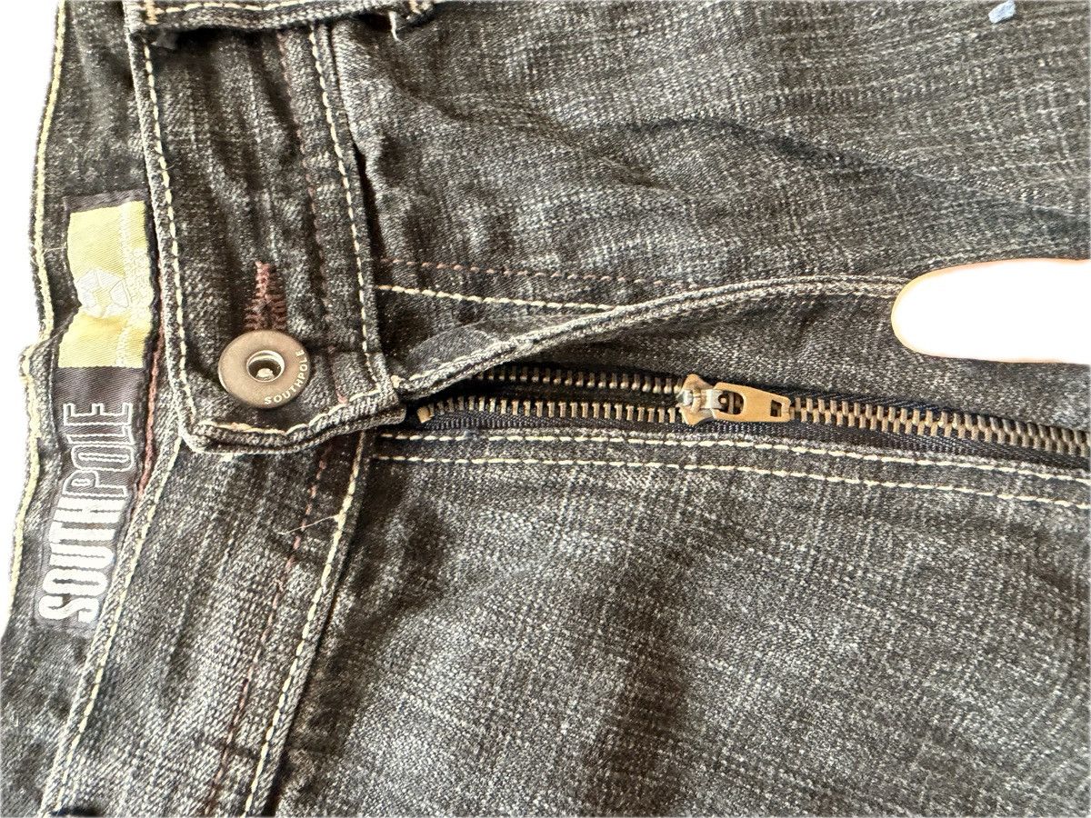 Gold Tab Black Southpole Jorts
