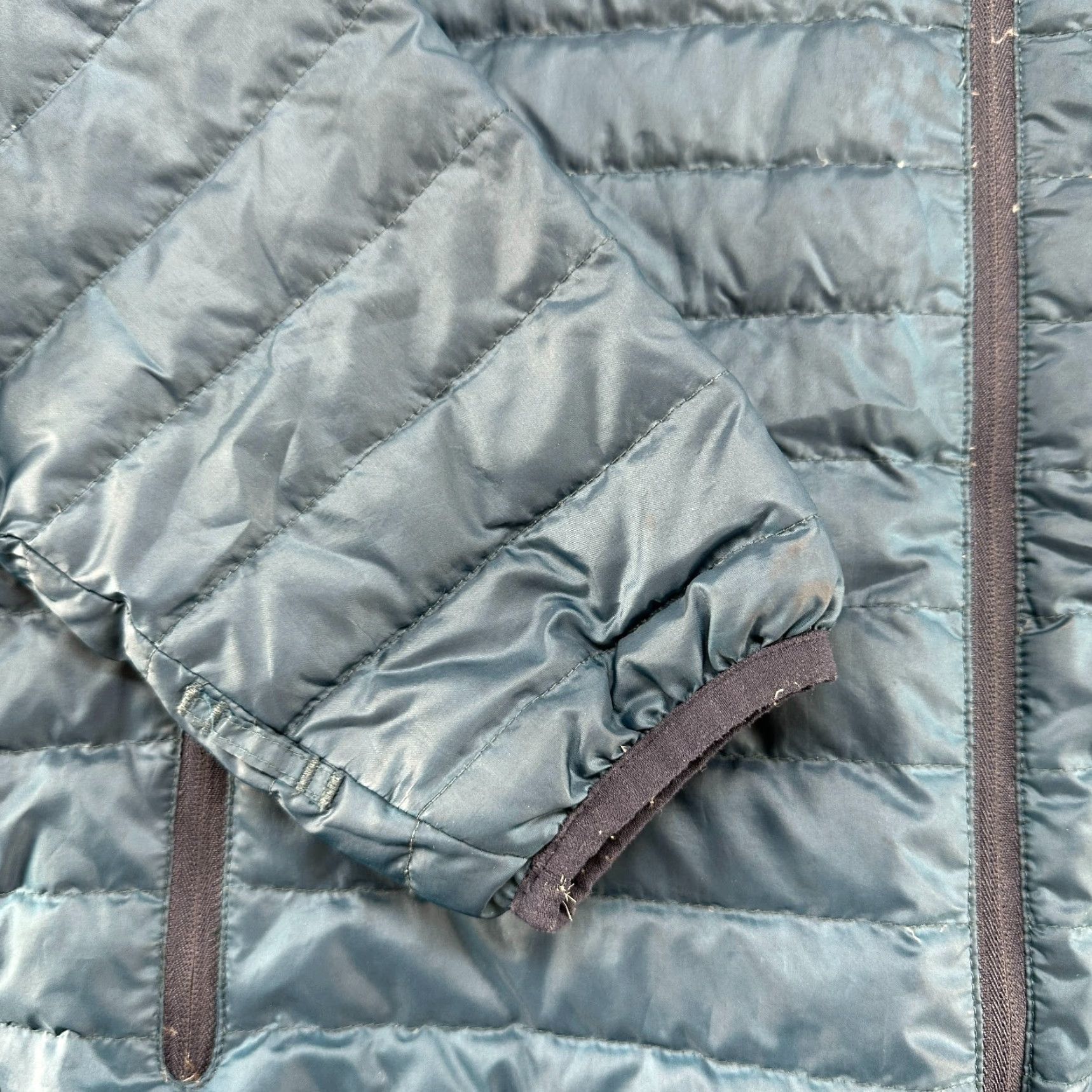 Eddie Bauer Eddie Bauer Jacket Womens L Blue Puffer Down Insulated Zip Nylon Softshell Logo Coat Size L / US 10 / IT 46 - 5 Thumbnail