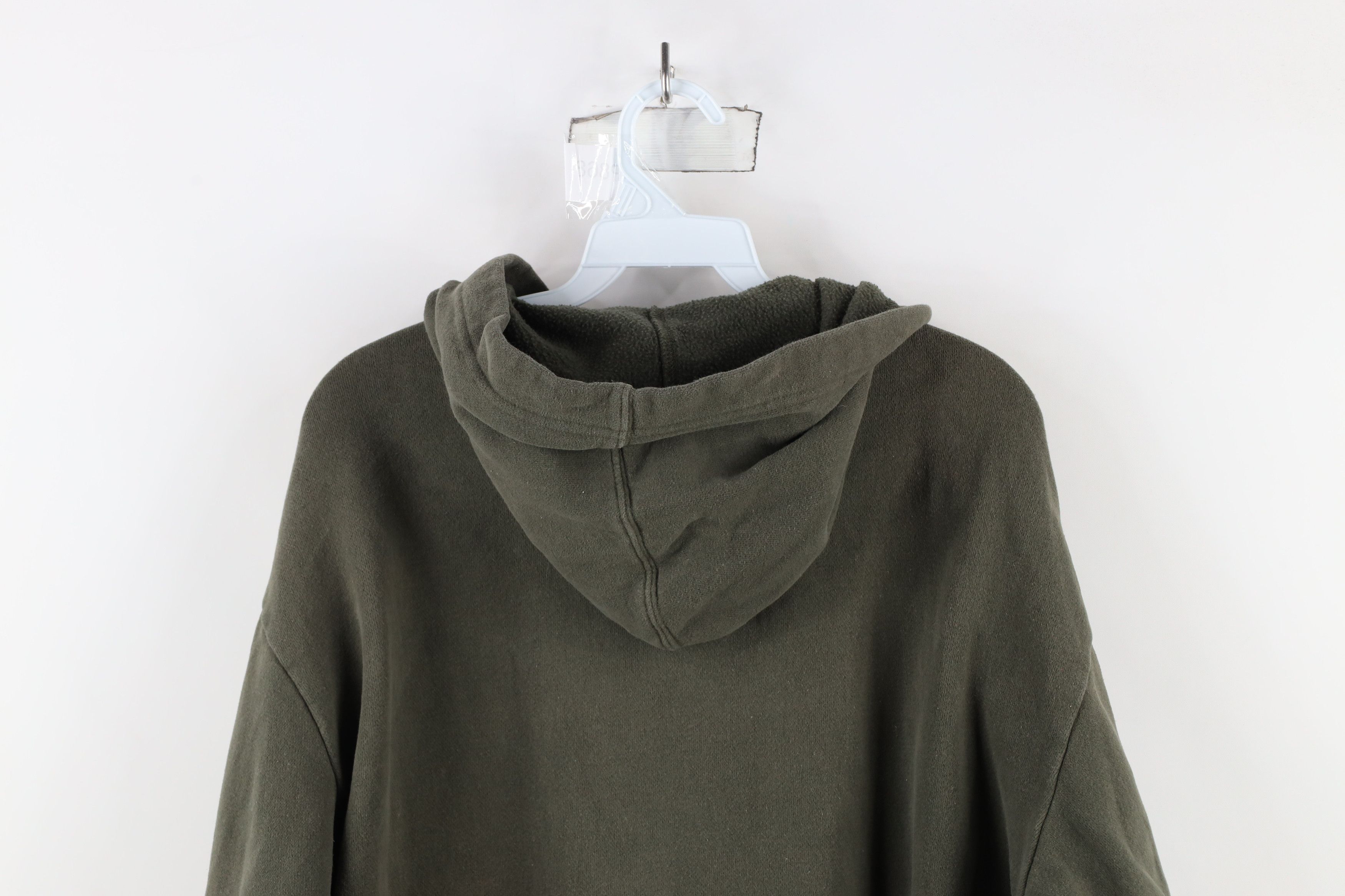Gap × Vintage Vintage Gap Spell Block Letter Hoodie Sweatshirt Moss Green Size US M / EU 48-50 / 2 - 13 Thumbnail