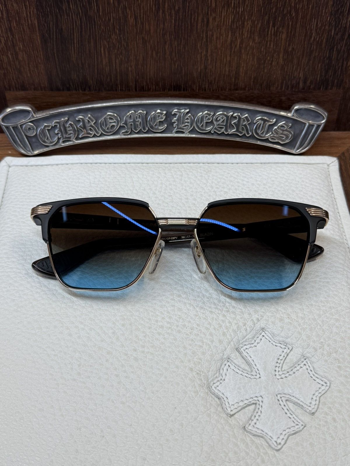 Chrome Hearts Chrome Hearts Blazin Sunglasses Size ONE SIZE - 3 Thumbnail