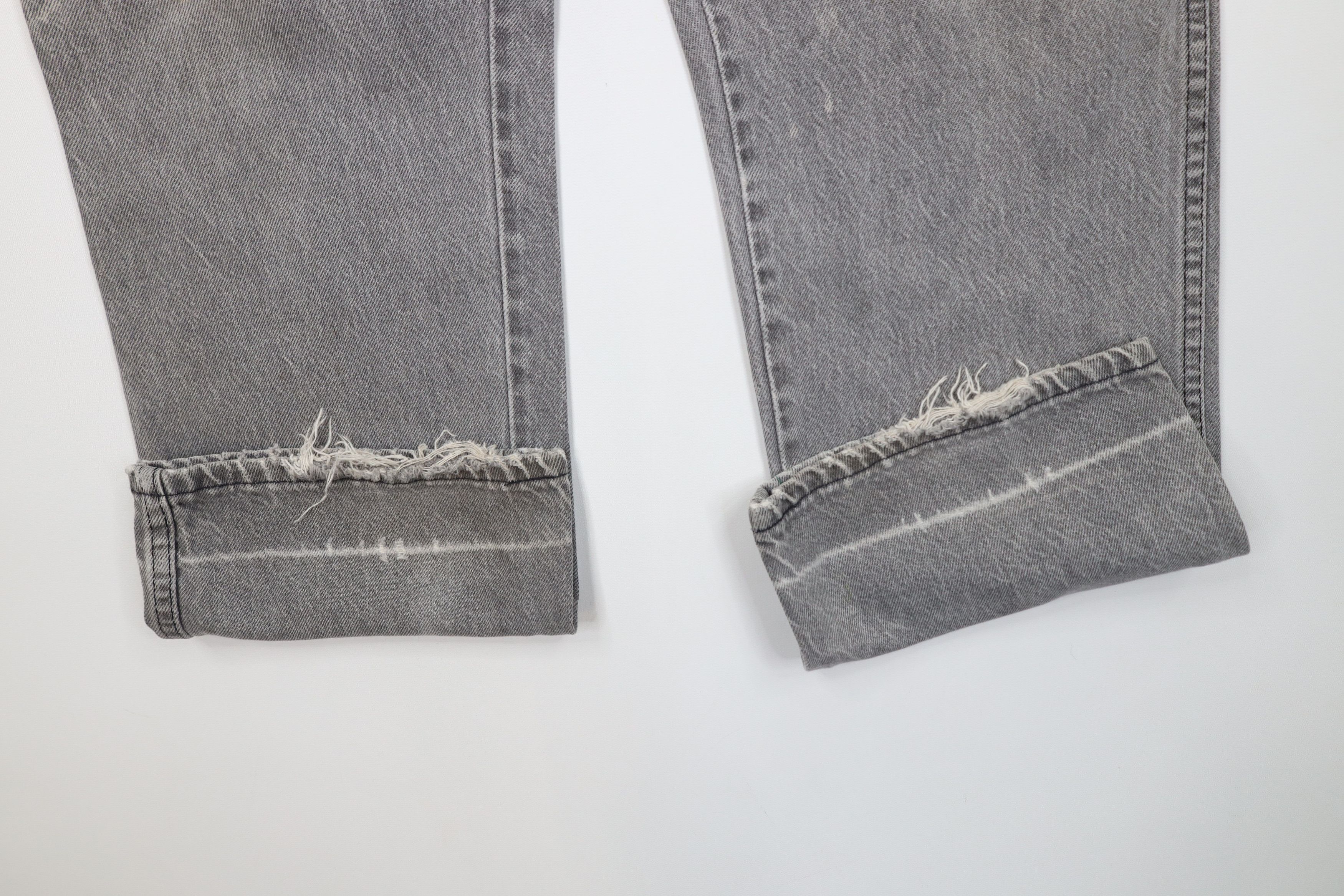 Vintage Vintage 80s 90s Streetwear Wide Leg Denim Jeans Gray USA Size US 40 / EU 56 - 5 Thumbnail