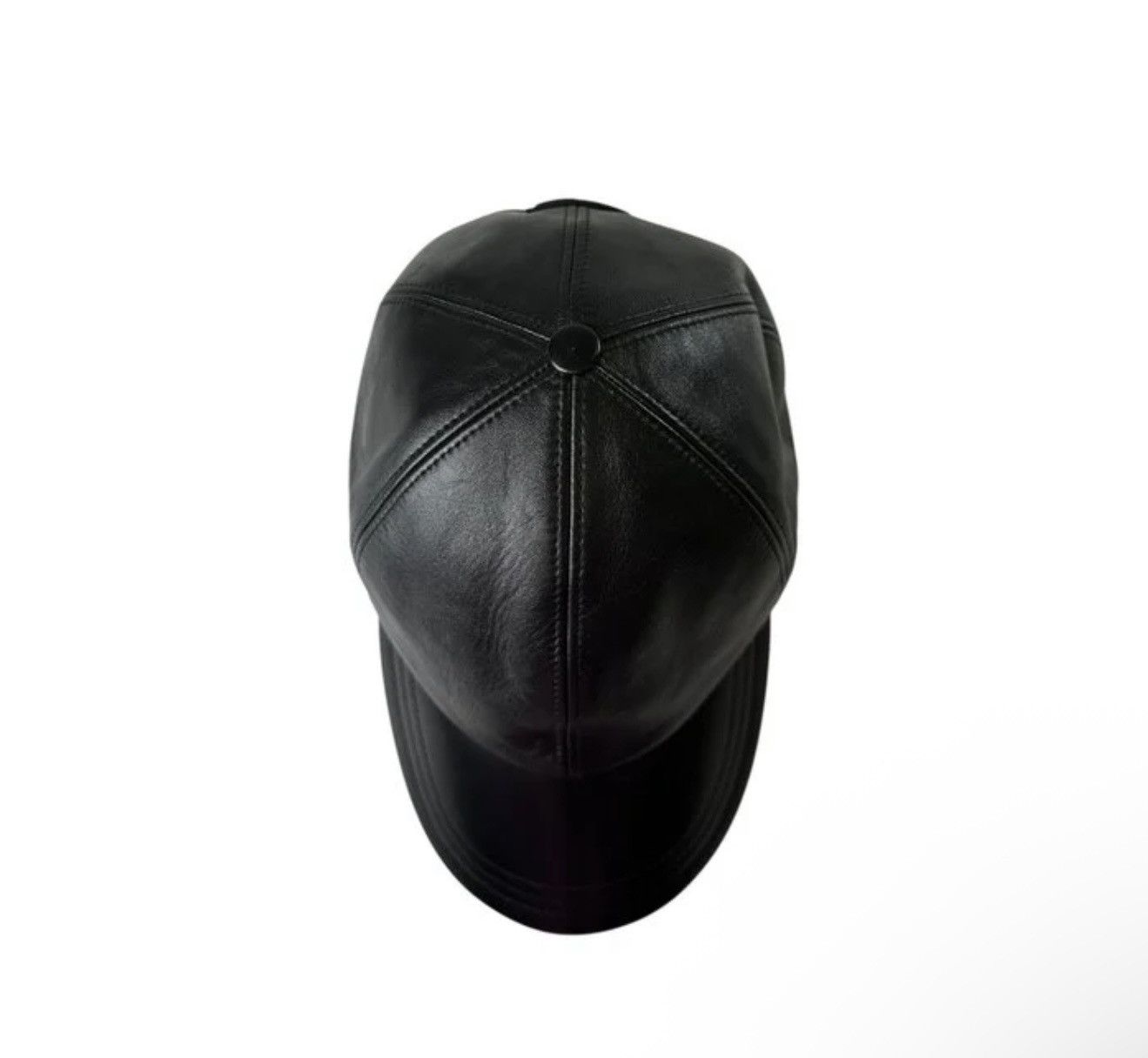 Prada Prada Nappa Leather Baseball Cap Size ONE SIZE - 2 Thumbnail