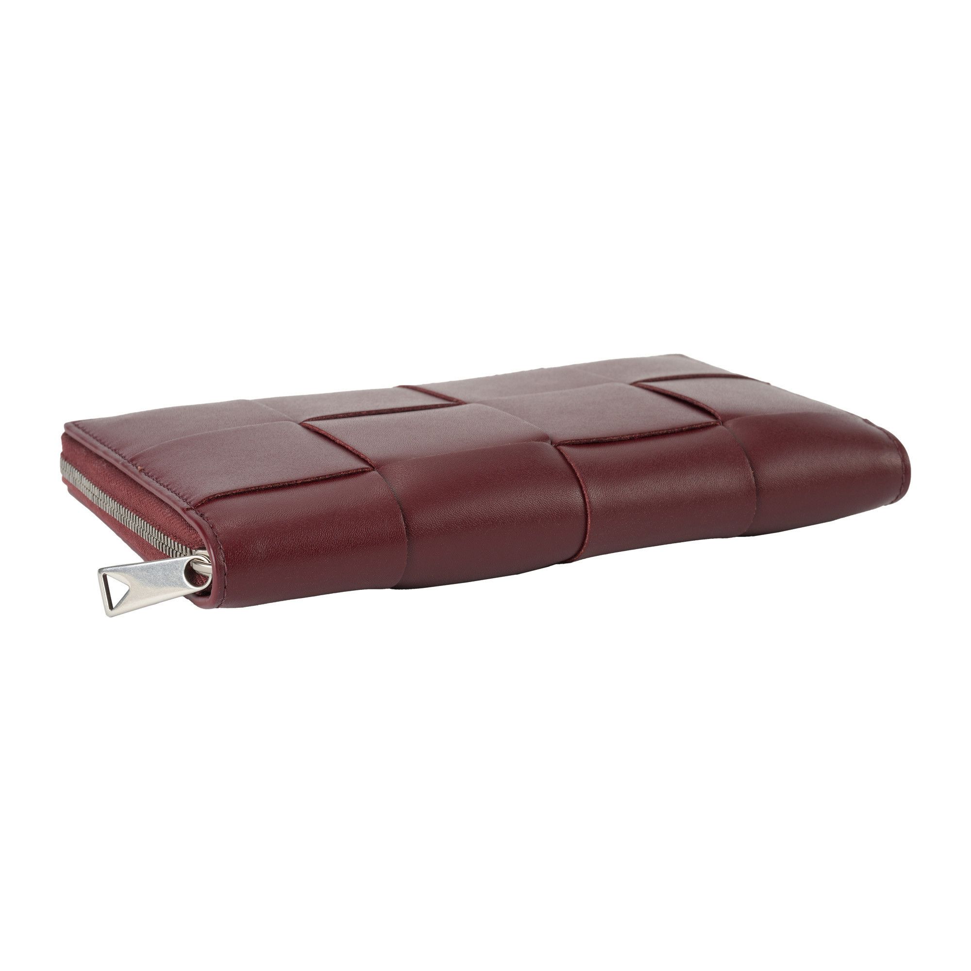 Bottega Veneta o1n1vont1124 Size: OS / Zip Around Wallet in Burgundy Size ONE SIZE - 5 Thumbnail