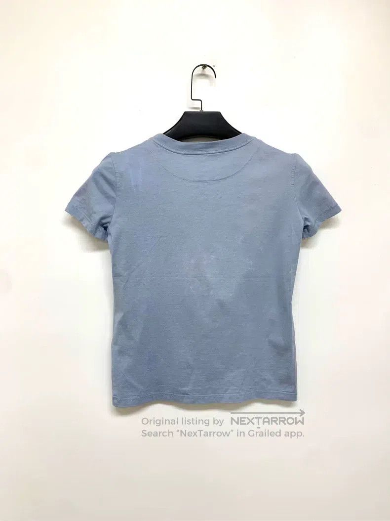 Other Hermes Misty Blue Solid Short Sleeve Size XXS / US 00 / IT 34 - 2 Thumbnail