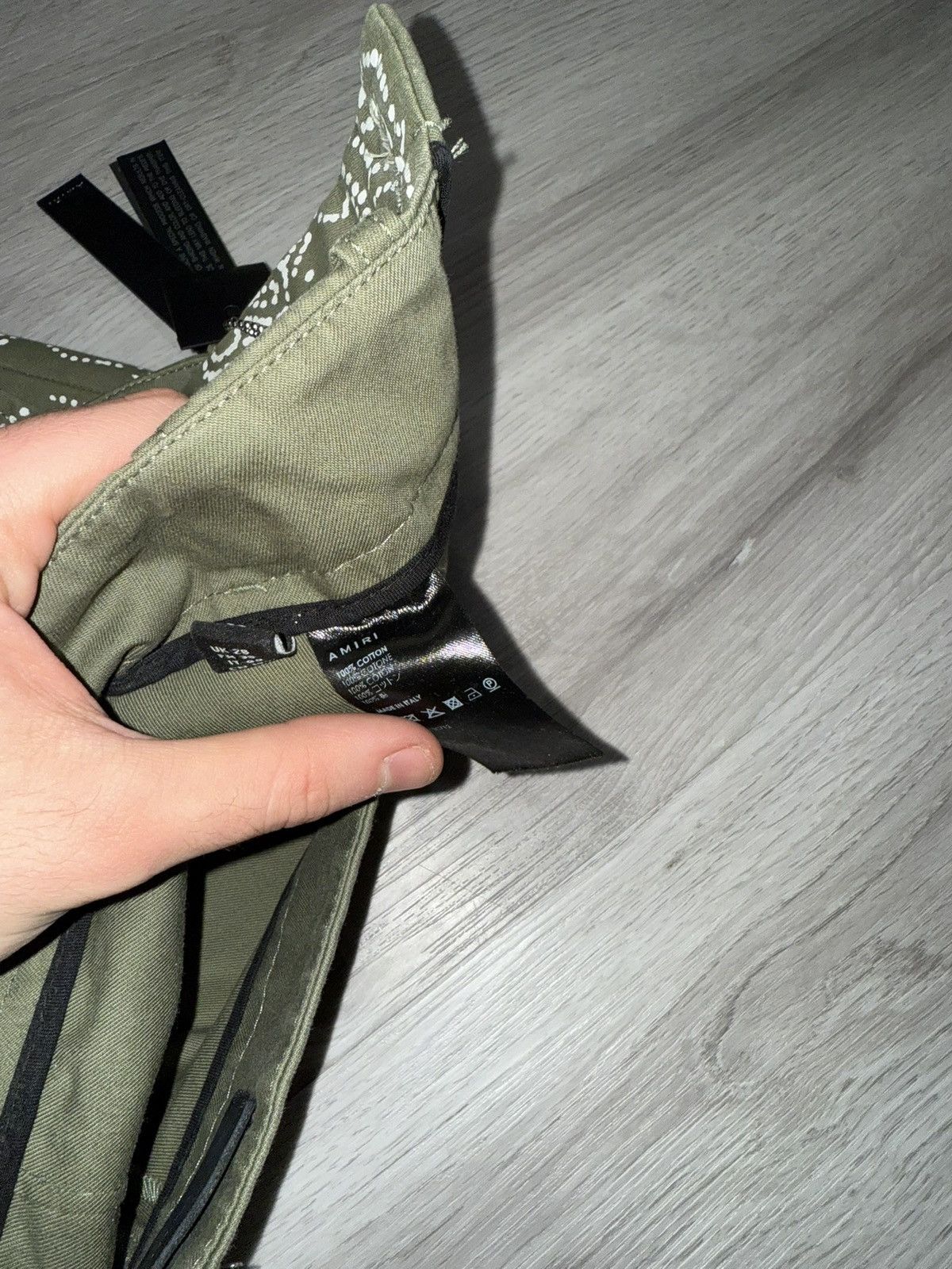 Amiri Amiri Baggy Bandana Pants Size US 30 / EU 46 - 4 Thumbnail