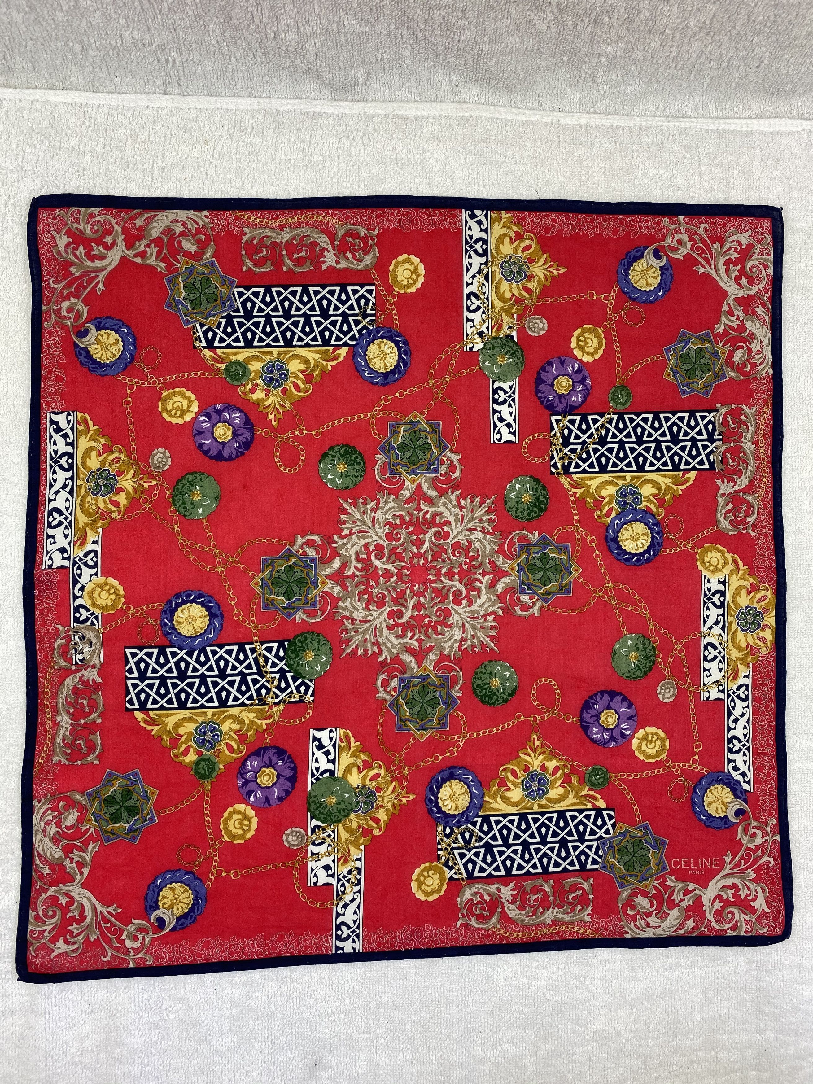 Celine Celine Handkerchief / Bandana / Neckerchief Size ONE SIZE - 3 Thumbnail