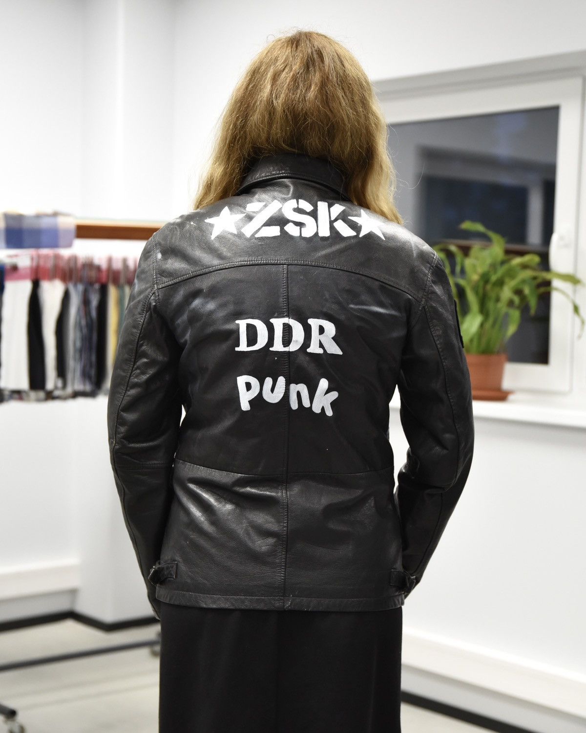 Band Tees × Vintage Vintage Kenvelo X DDR Punk X ZSK Leather Jacket Size US M / EU 48-50 / 2 - 1 Thumbnail