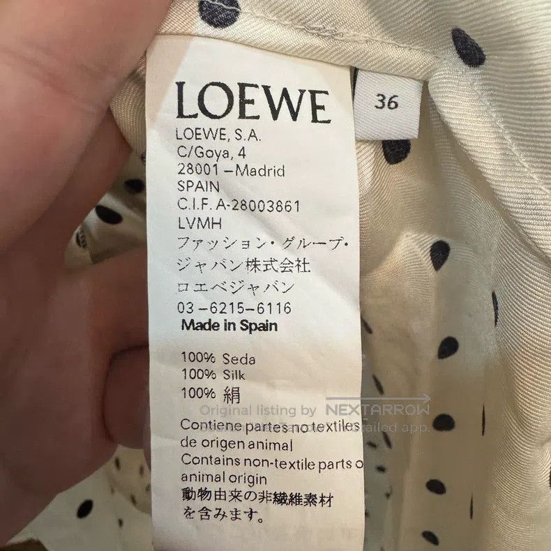 Loewe Loewe Silk Shirt Size XS / US 0-2 / IT 36-38 - 3 Thumbnail