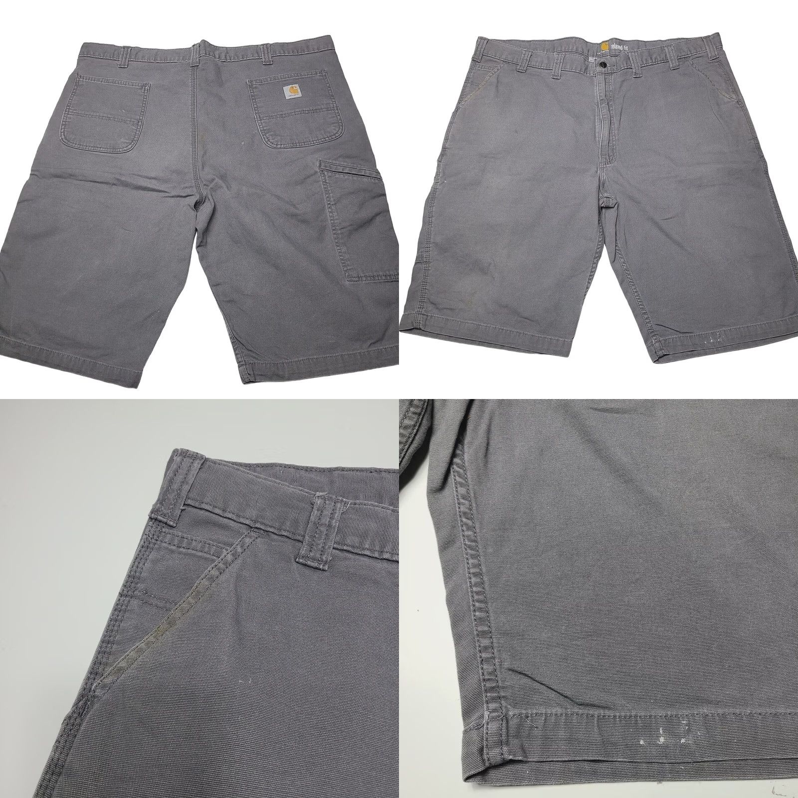Carhartt Carhartt Shorts Men's Size 44 Lot Of 2 Rugged Relaxed Fit Green /Utility Grey Size US 44 / EU 60 - 8 Thumbnail
