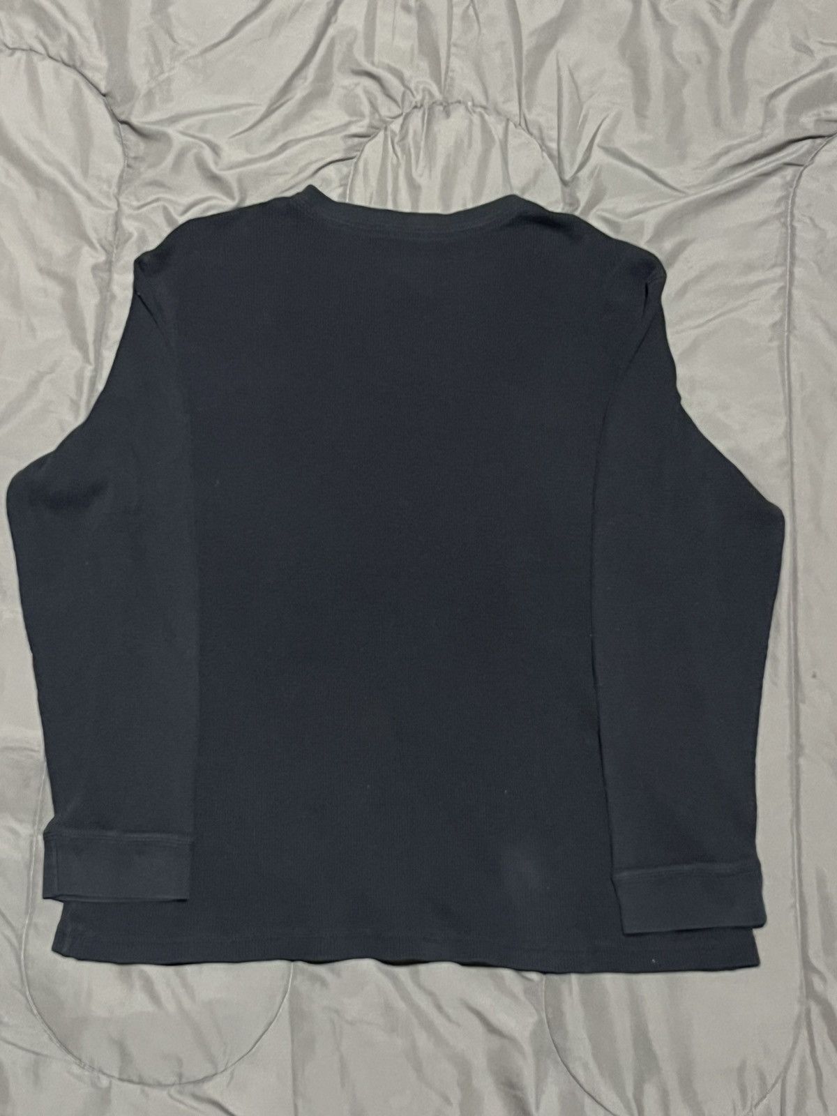 High Sierra Black High Sierra Button Waffle Knit LongSleeve Size US L / EU 52-54 / 3 - 4 Thumbnail