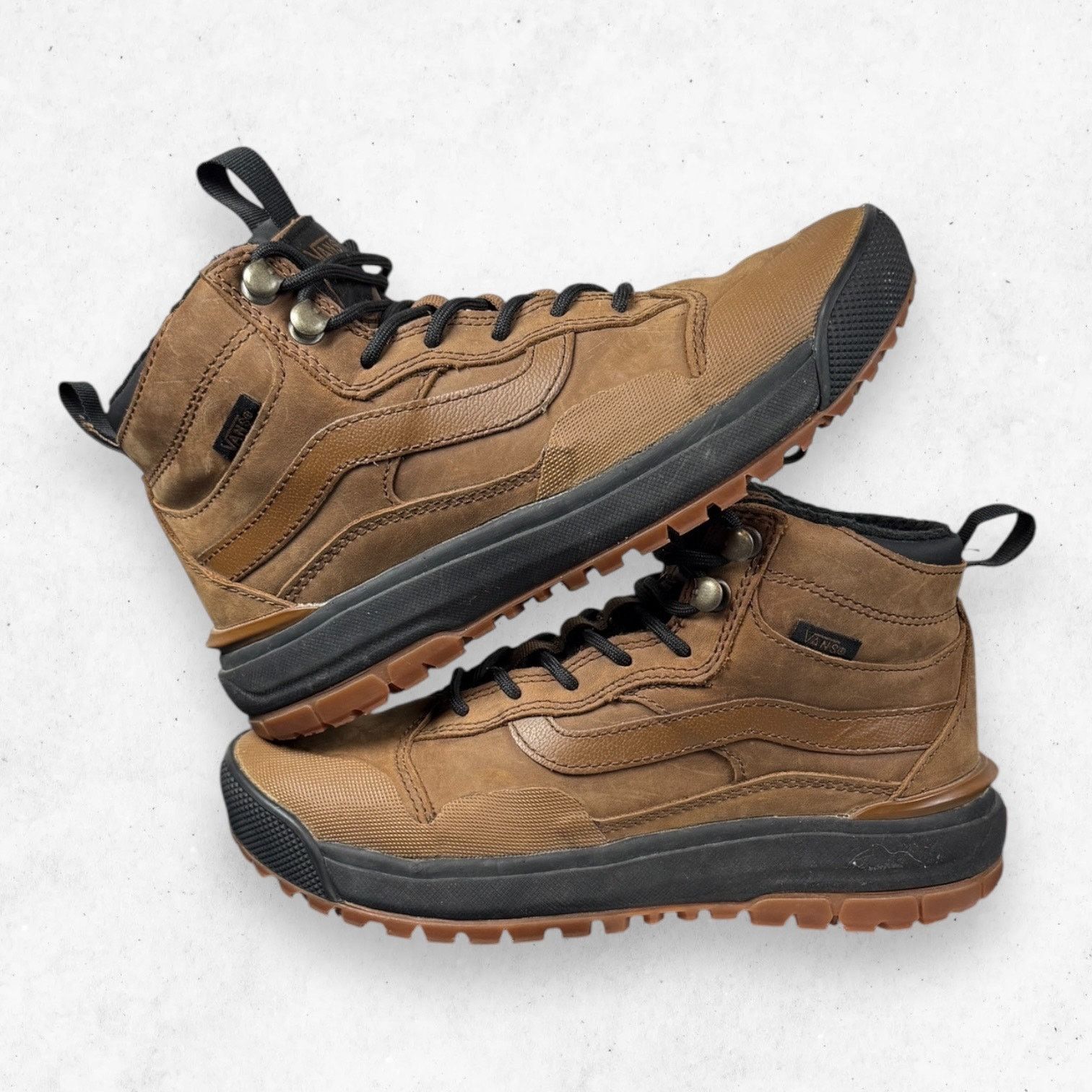 Vans Vans UltraRange EXO Hi MTE Brown Leather Boots Sz 6 Size US 6 / IT 36 - 6 Thumbnail