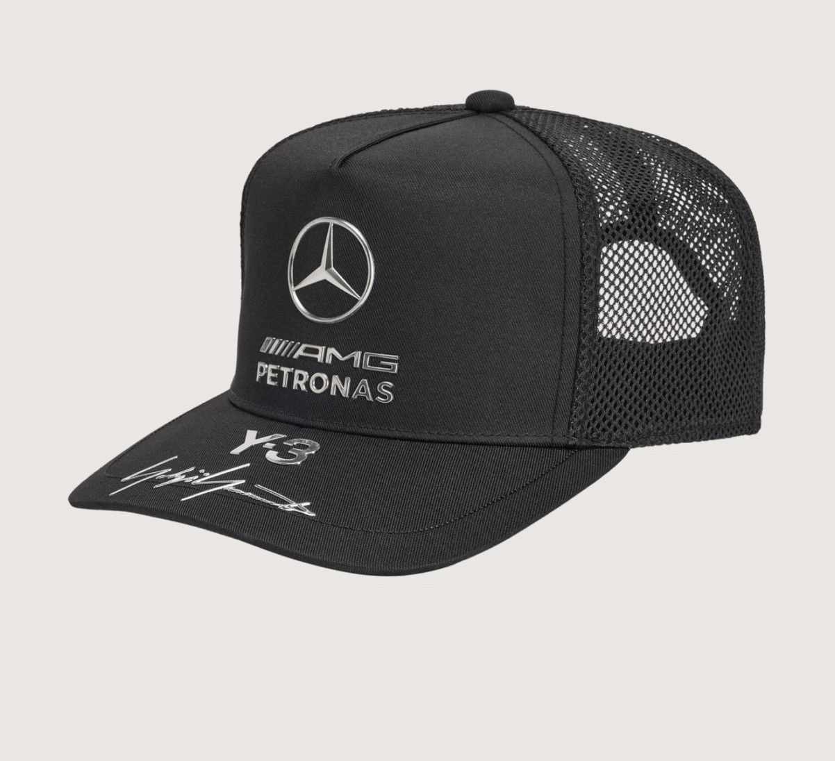 Adidas × Y-3 Y-3 Mercedes Petronas F1 Team Trucker Hat Size ONE SIZE - 1 Thumbnail
