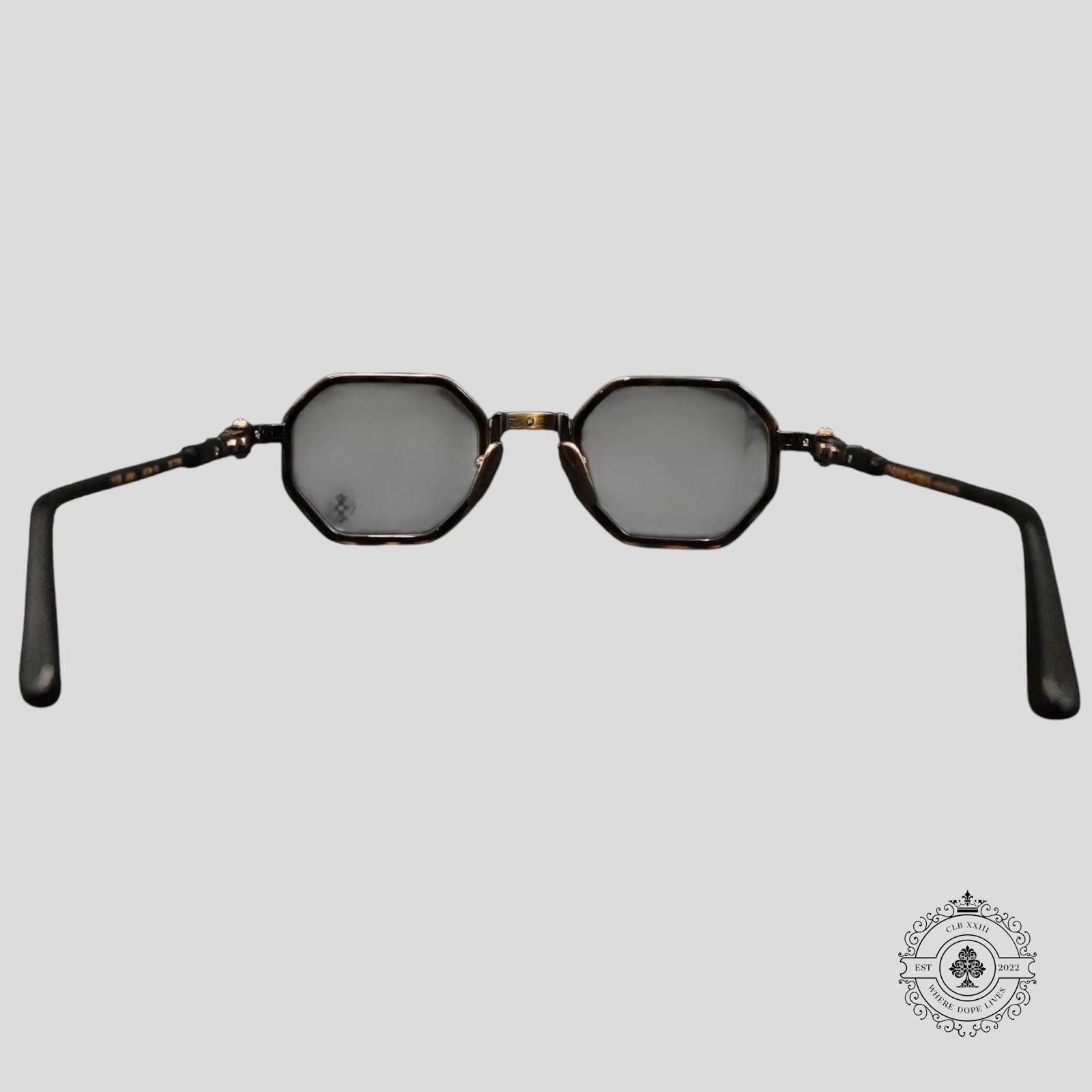 Chrome Hearts Chrome Hearts Tatters Glasses in Tortoise Shell/Gold Size ONE SIZE - 4 Thumbnail