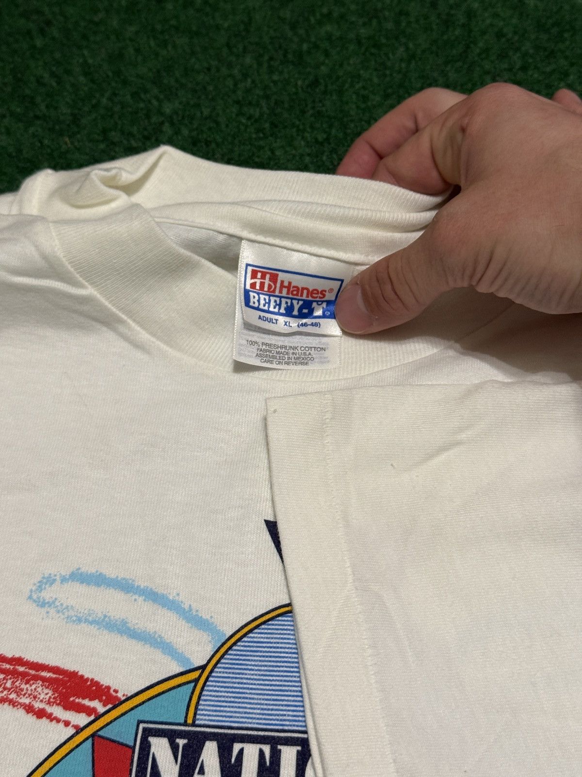 Vintage Swimming Nationals YMCA 90s PA Diving Swim Team XL T Shirt Size US XL / EU 56 / 4 - 3 Thumbnail