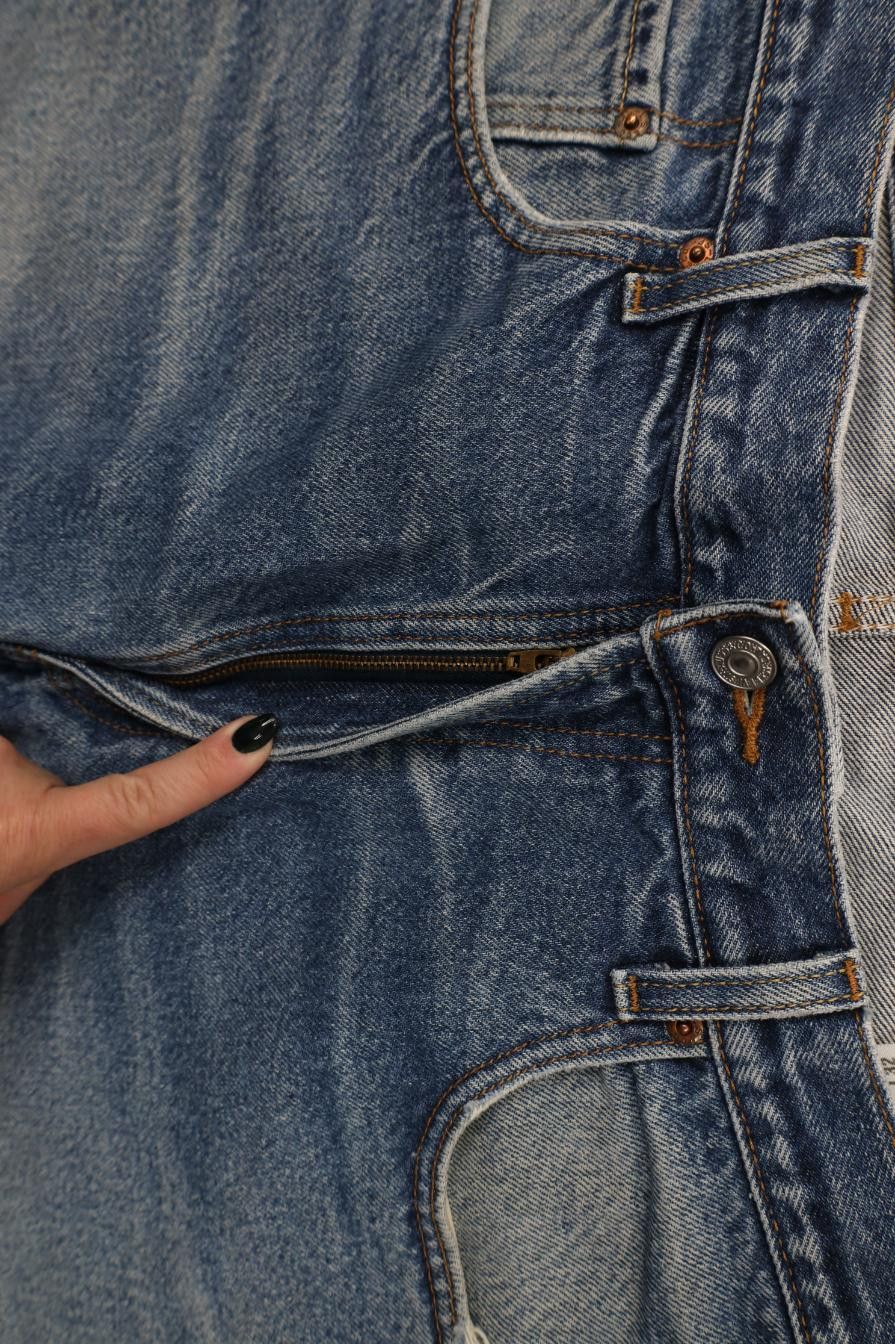 Levi's Vintage Y2K 2007 Levis 505 Regular Straight Leg Denim Jeans Size US 38 / EU 54 - 9 Thumbnail