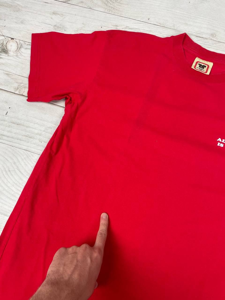Diesel Vintage Diesel Big Logo T-Shirt 90s Y2K Size US L / EU 52-54 / 3 - 6 Thumbnail
