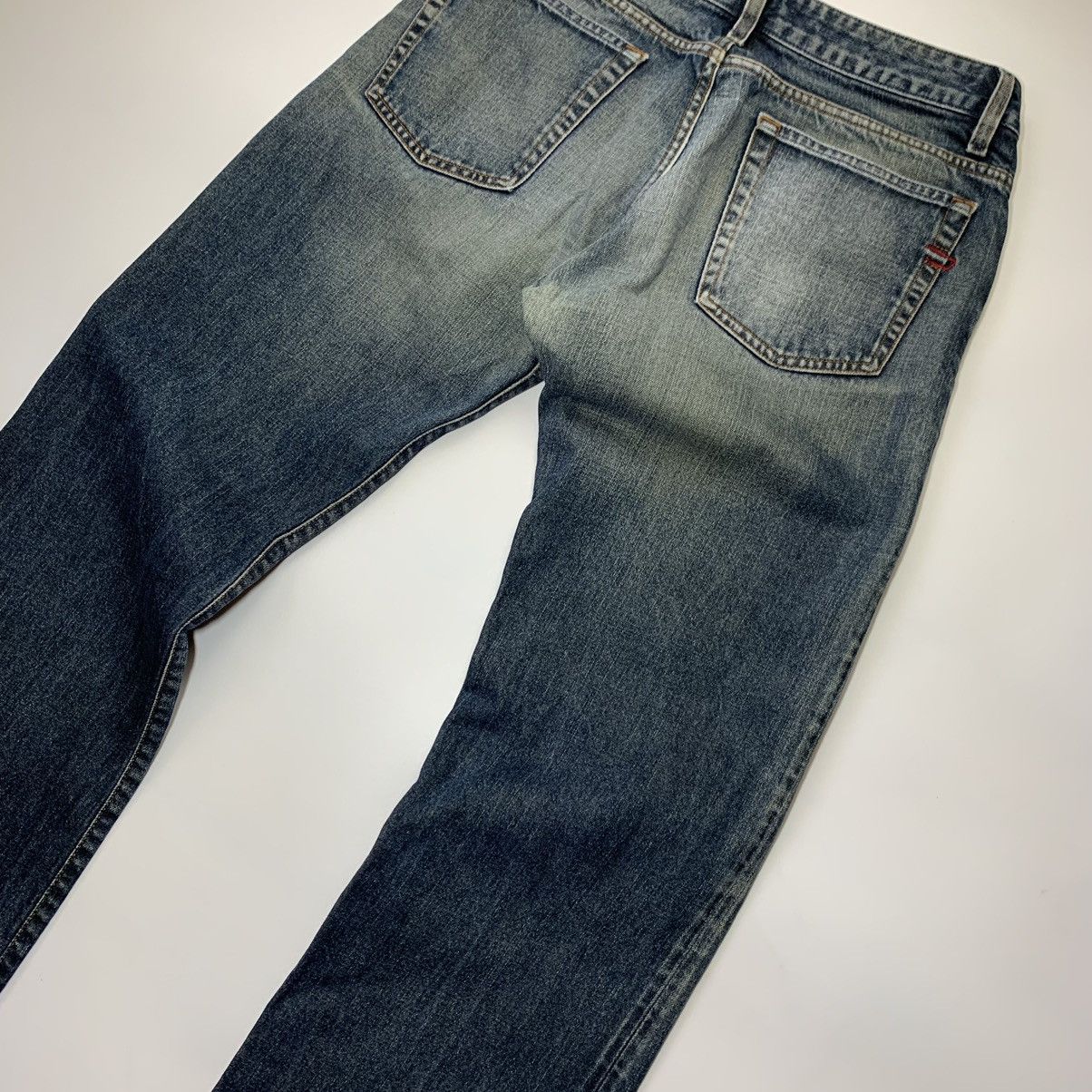 Diesel Vintage Diesel Gradient Denim Pants Jeans Y2K Size US 31 - 4 Thumbnail