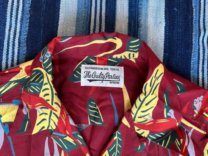 Wacko Maria wacko maria Floral Hawaiian short-sleeved shirt Size US M / EU 48-50 / 2 - 3 Thumbnail