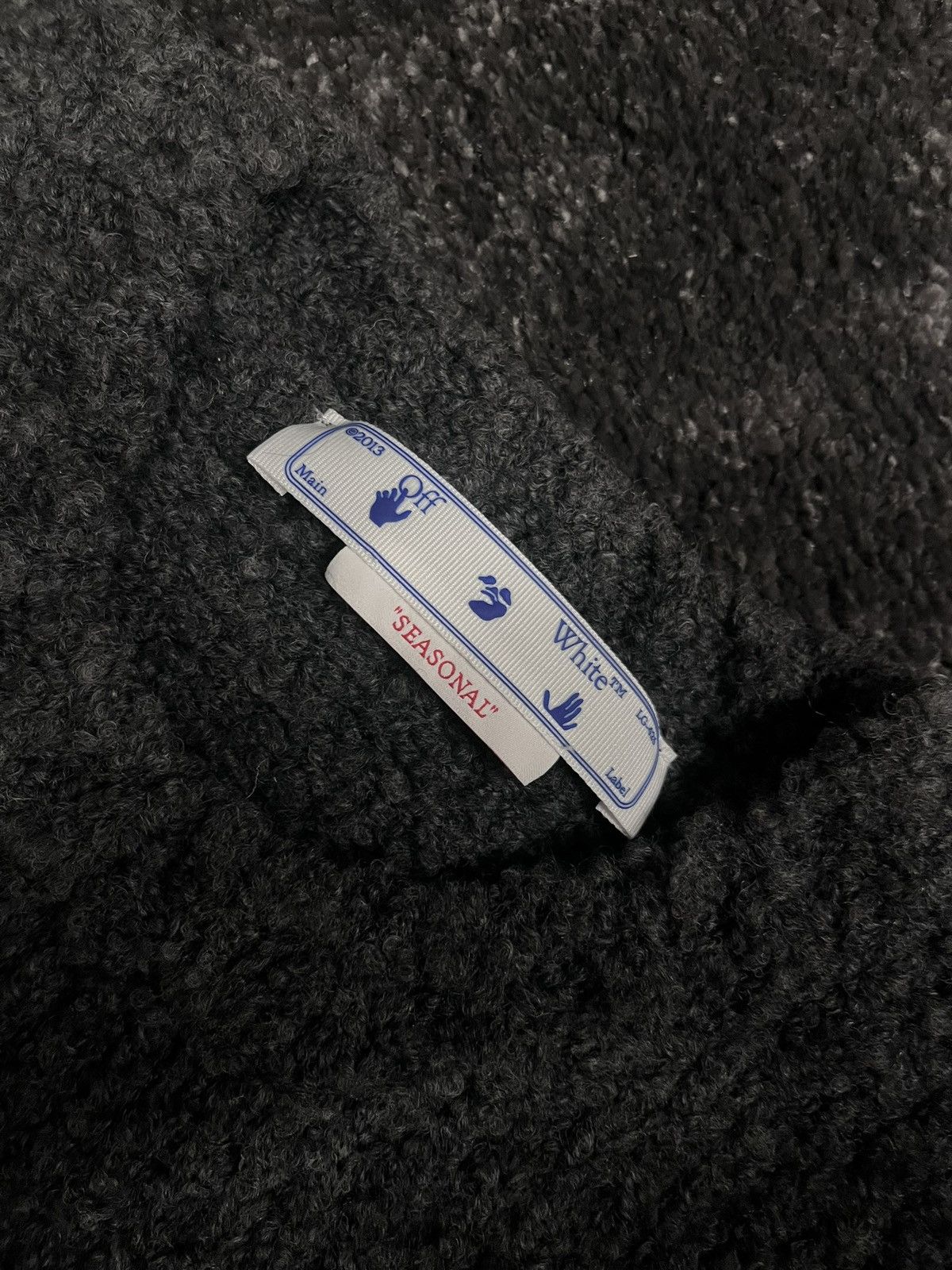 Off-White Off-white ,,chunky funky’’ knit Size US XL / EU 56 / 4 - 6 Thumbnail
