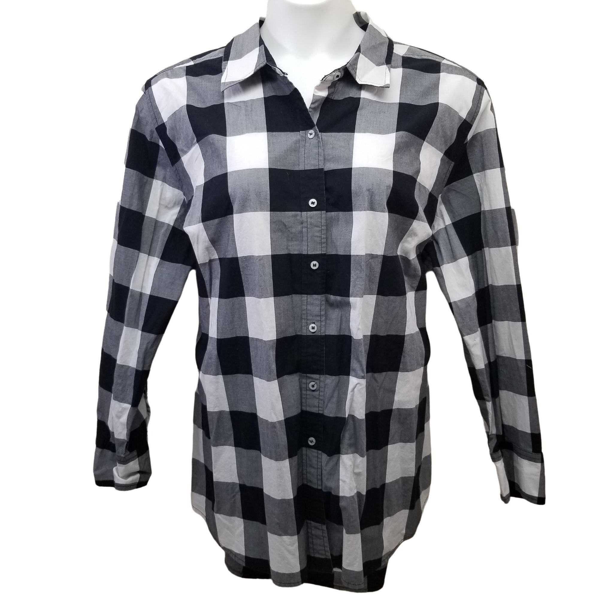Other Lane Bryant 22 24 Plaid Check Blouse Lot Red Blue Black Pink Size 4XL / US 24-26 - 3 Thumbnail