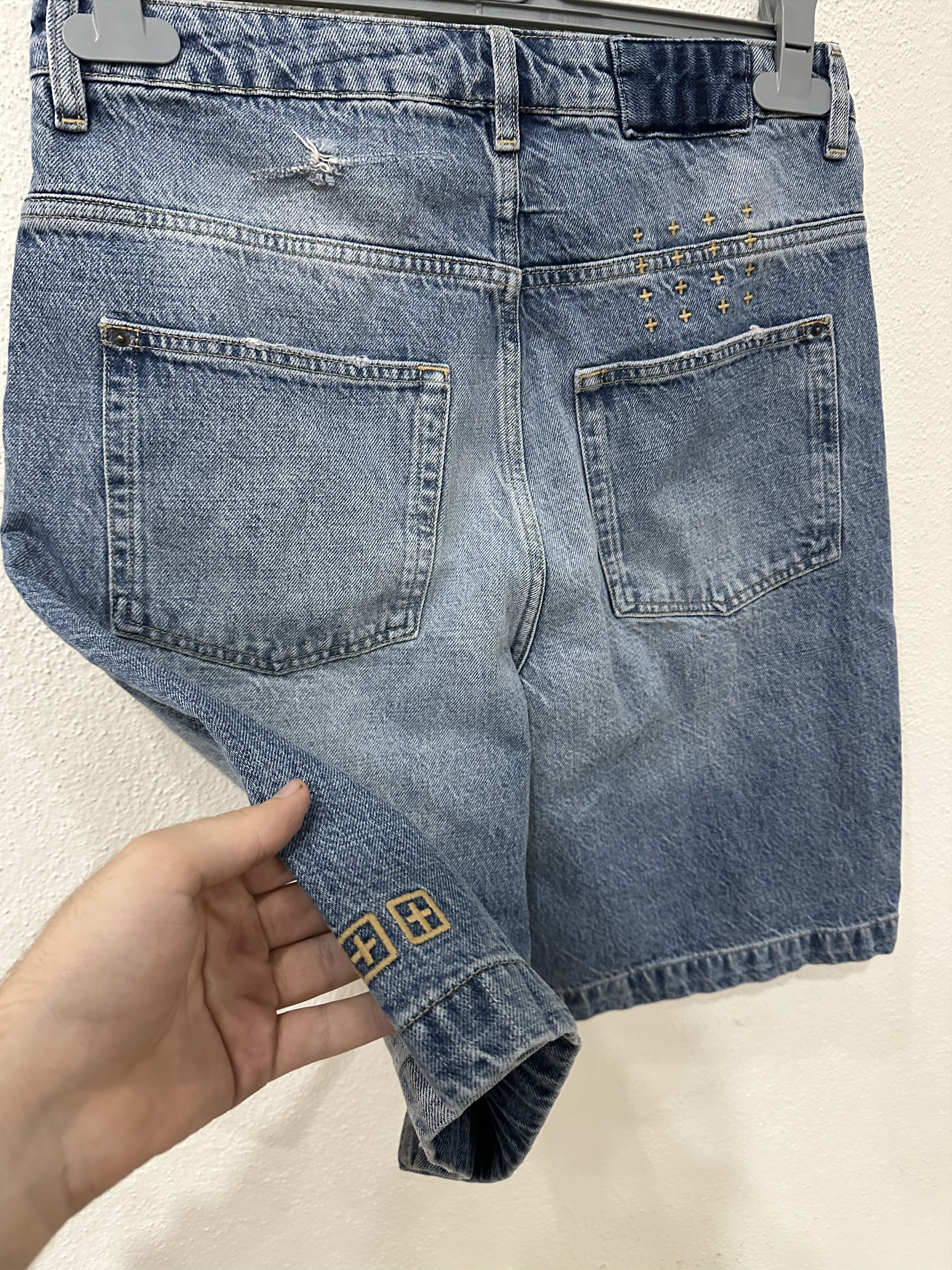 Ksubi Ksubi Denim Shorts Blue Size 30 RARE Size US 30 / EU 46 - 7 Thumbnail