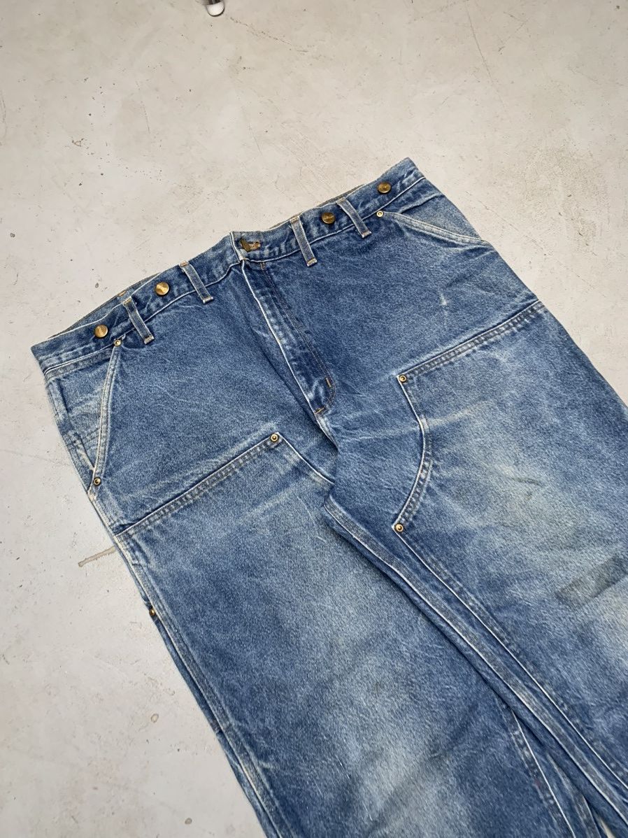Carhartt Vintage carhartt double knee denim Size US 42 / EU 58 - 2 Thumbnail