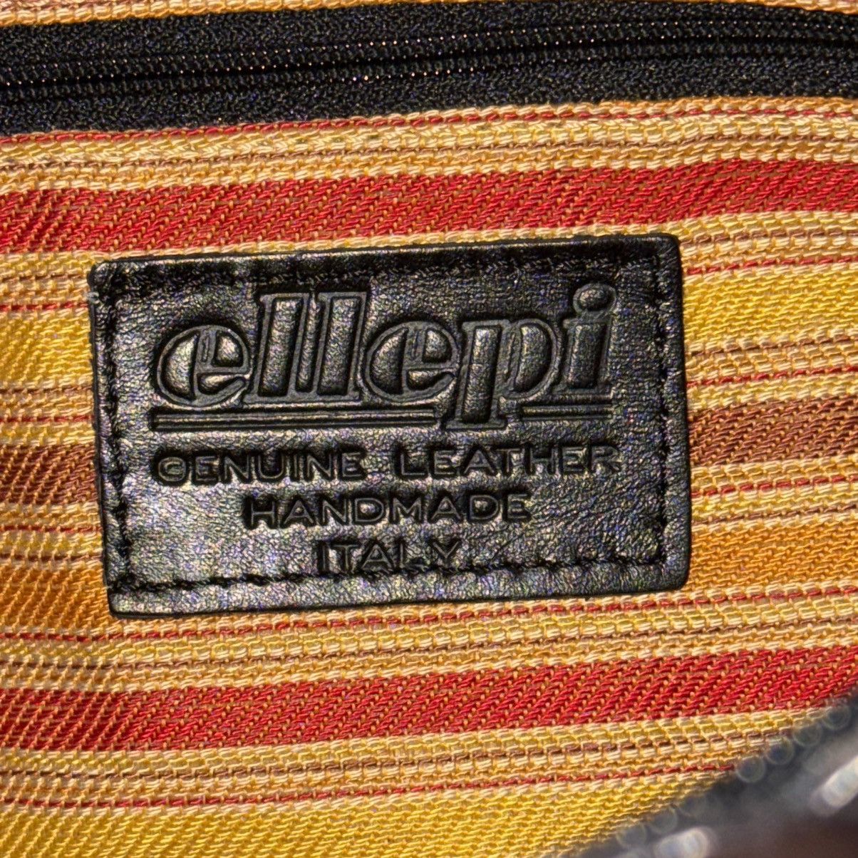 Vintage Vintage Ellepi Italian leather basket weave shoulder/handbag Size ONE SIZE - 7 Thumbnail