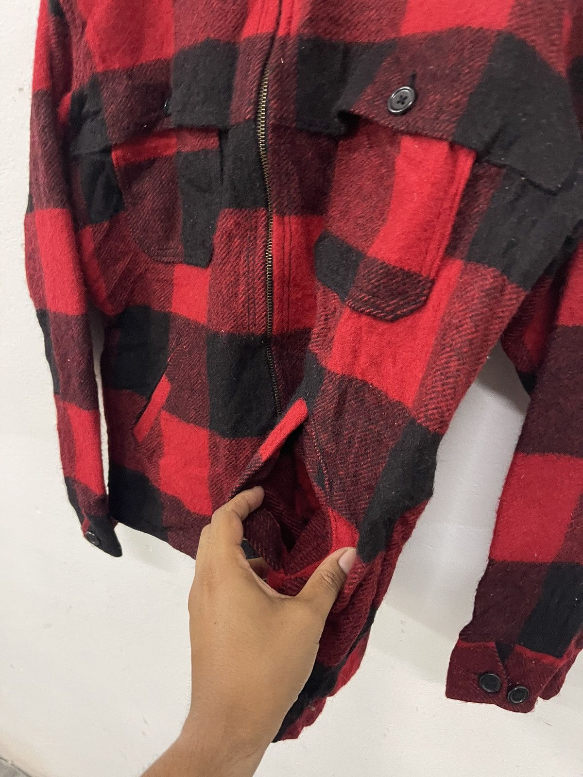 Vintage × Woolrich Woolen Mills Vintage Woolrich USA plaid Wool Jacket Size US M / EU 48-50 / 2 - 6 Thumbnail