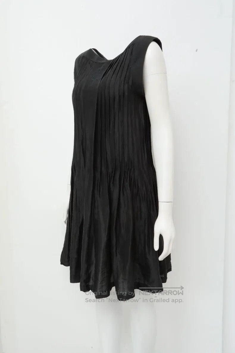 Hermes Hermes Black Dress with Chest Embroidery Logo Sleeveless D Size XS / US 0-2 / IT 36-38 - 2 Thumbnail